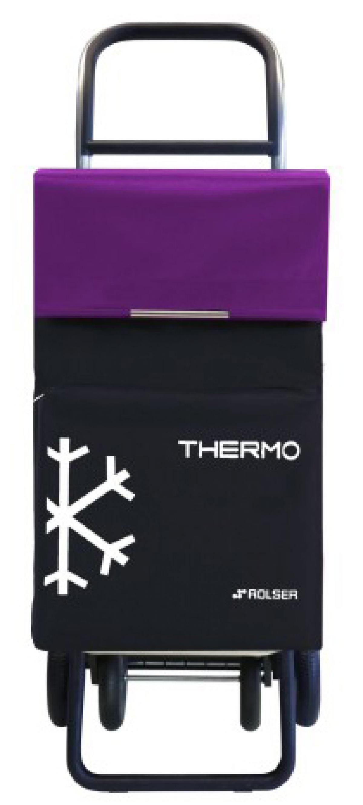 CARRO COMPRA ROLSER TERMO FRESH MF 4.2 TER039 NEGRO-MALVA