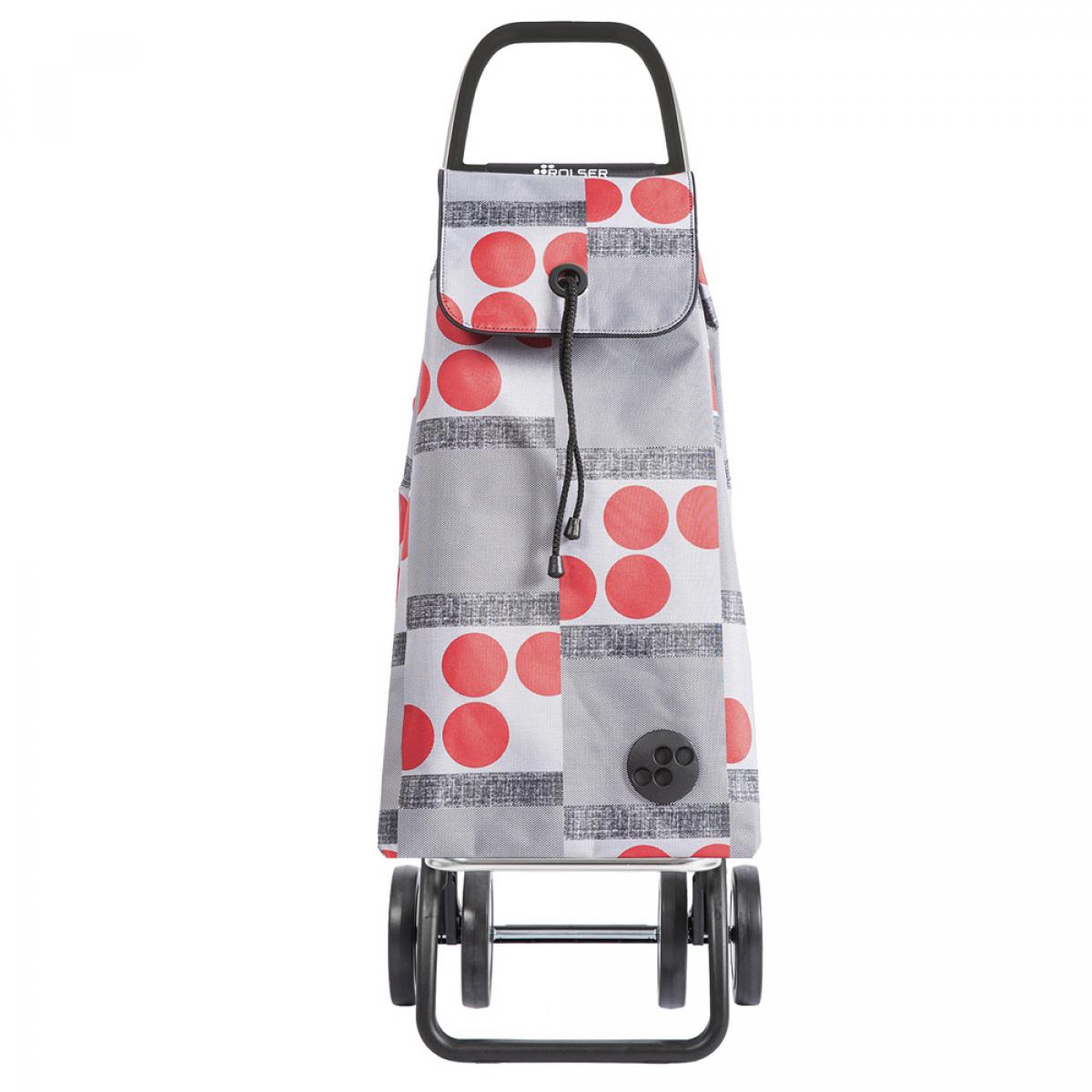 CARRO COMPRA ROLSER IMAX LOGOS 4 IMX318 ROJO