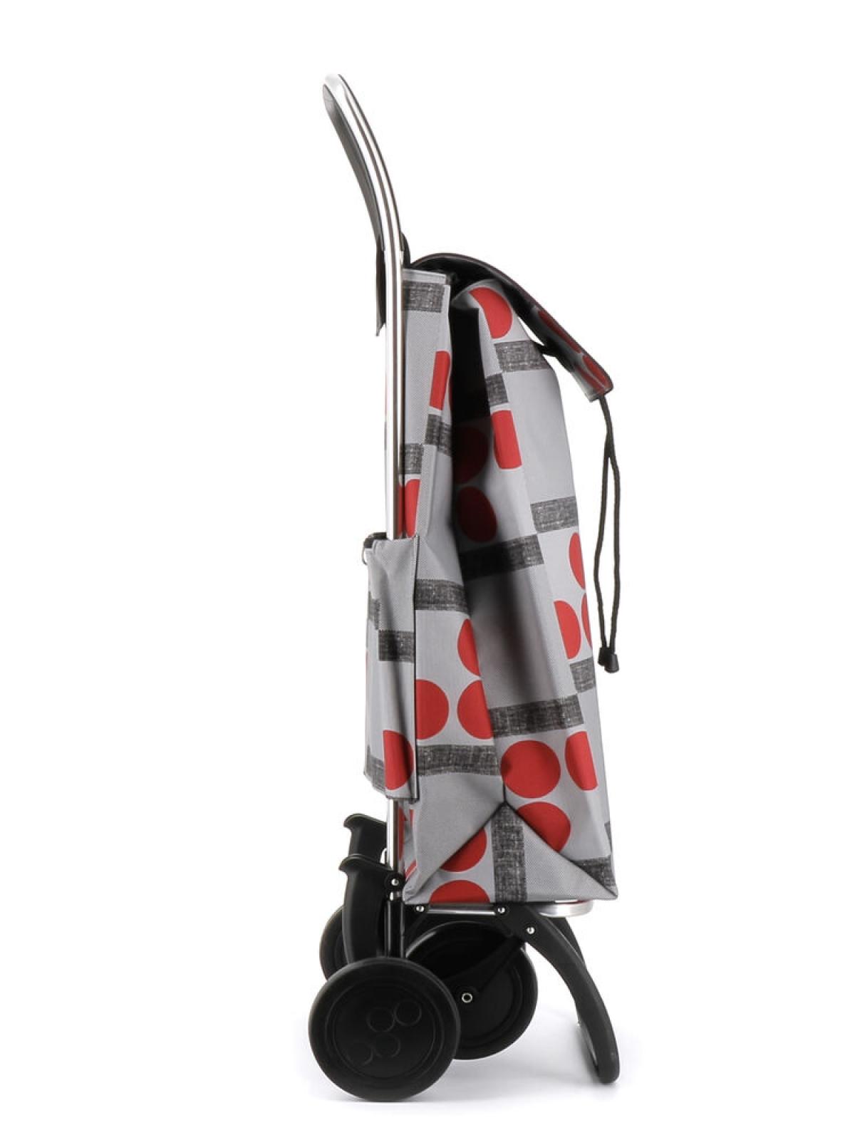 CARRO COMPRA ROLSER IMAX LOGOS 4 IMX318 ROJO