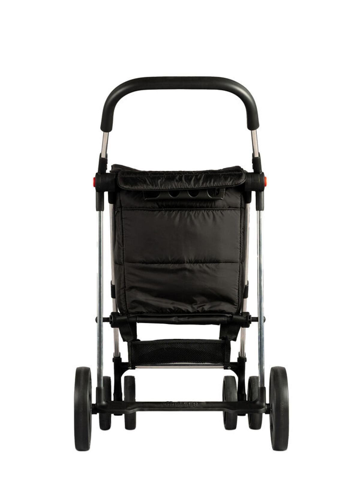 CARRO COMPRA ROLSER BAS001 BASKET POLAR 4 RUEDAS 2GIRAT. PLEG. NGO