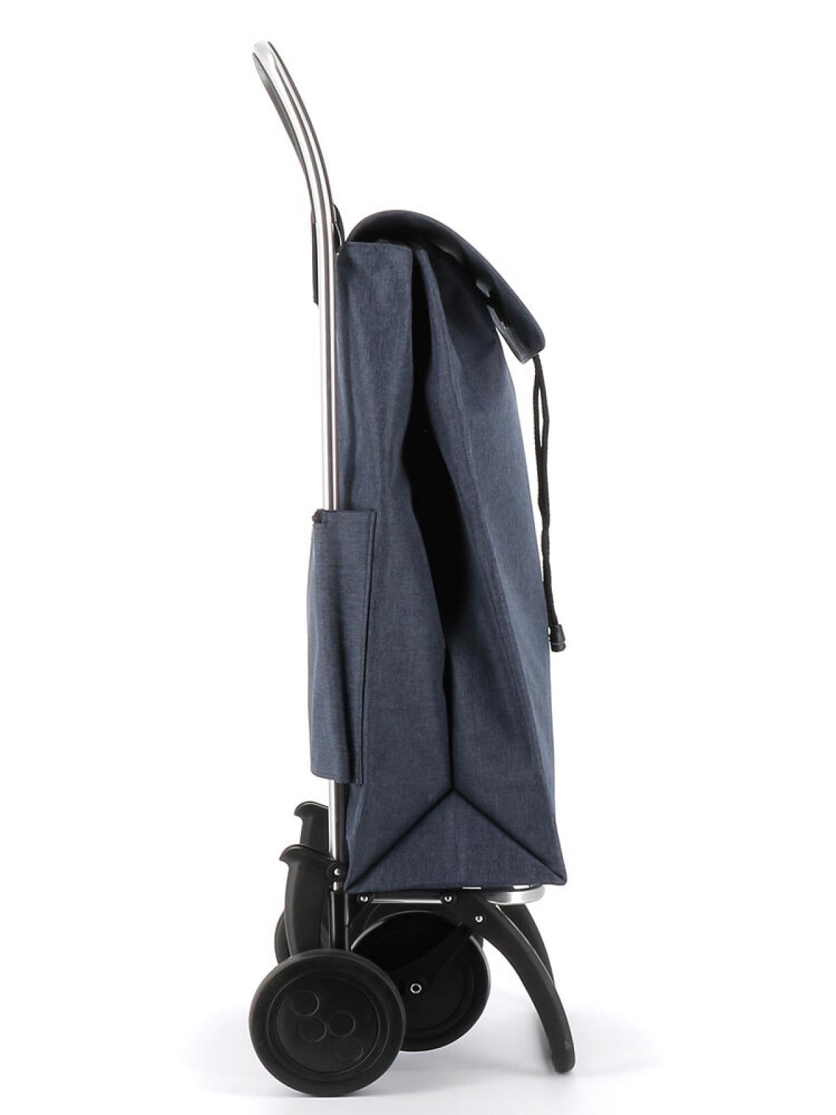 CARRO COMPRA ROLSER IMX382 I-MAX TWEED 4 RUEDAS MARINO