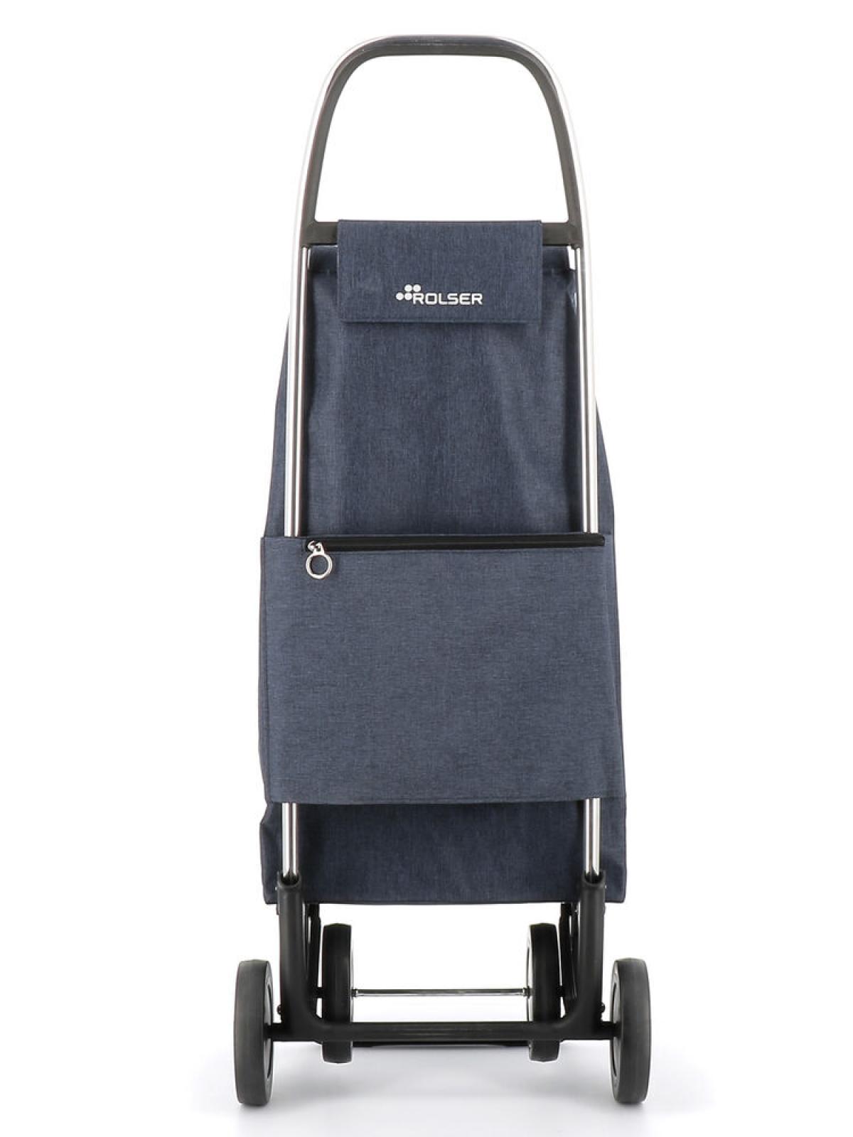 CARRO COMPRA ROLSER IMX382 I-MAX TWEED 4 RUEDAS MARINO