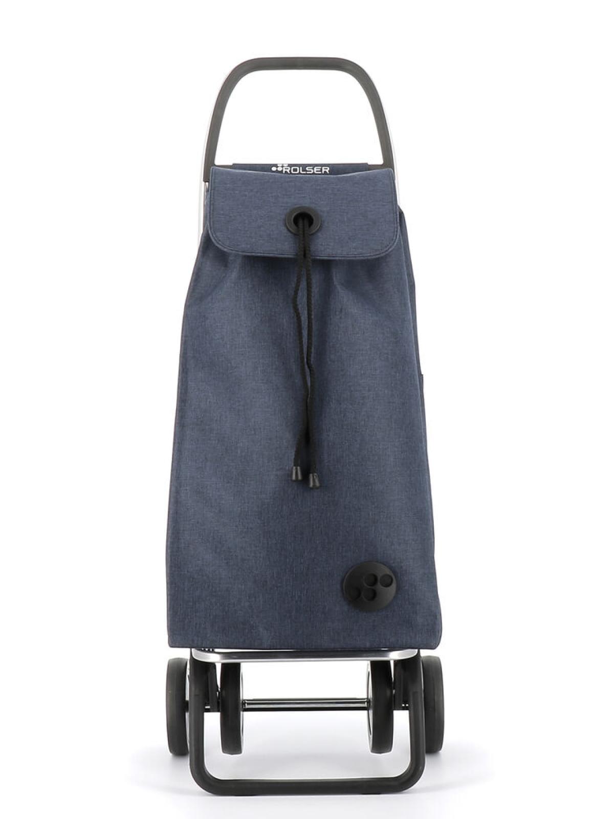 CARRO COMPRA ROLSER IMX382 I-MAX TWEED 4 RUEDAS MARINO