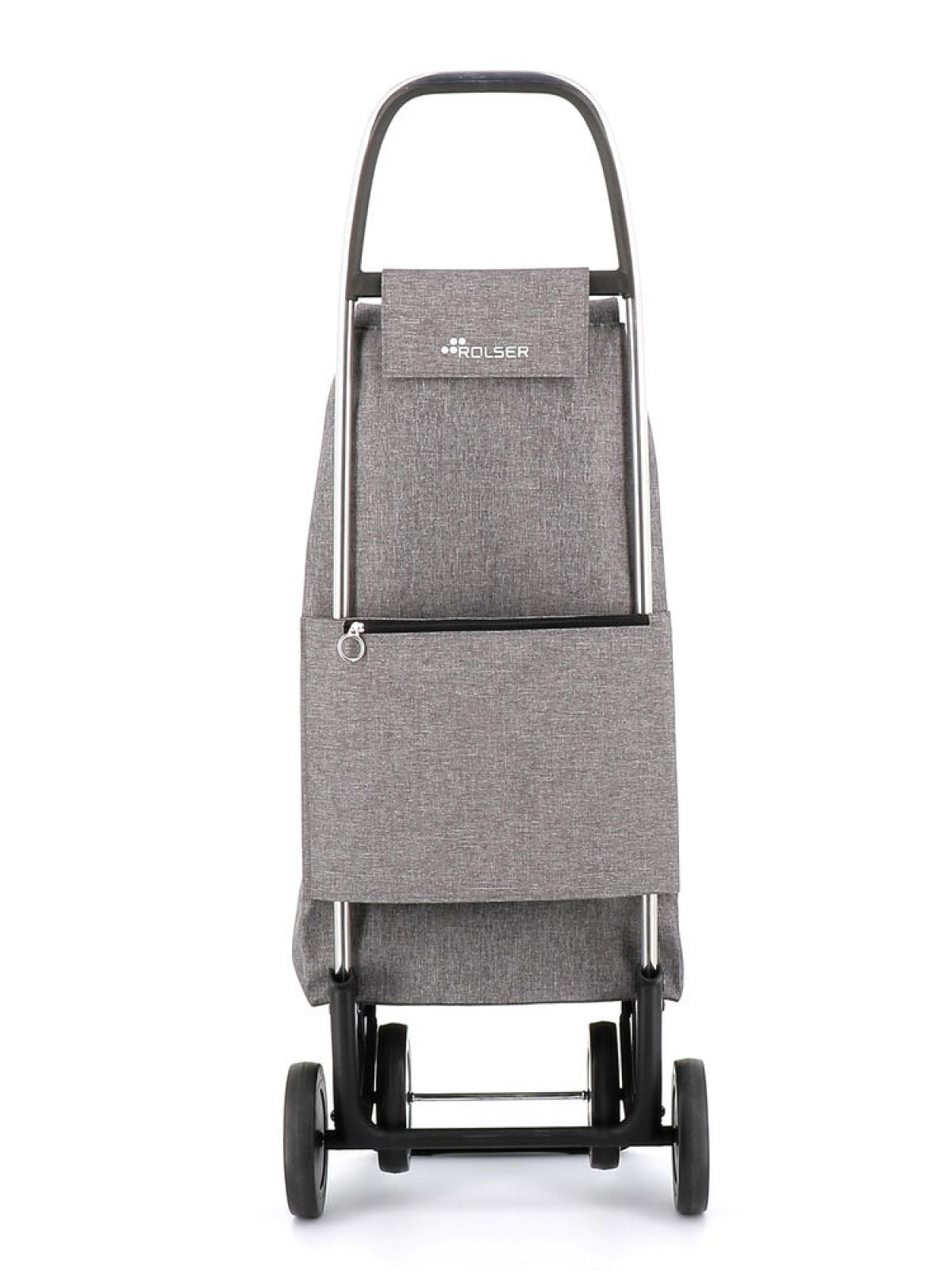 CARRO COMPRA ROLSER IMX382 I-MAX TWEED 4 RUEDAS GRIS