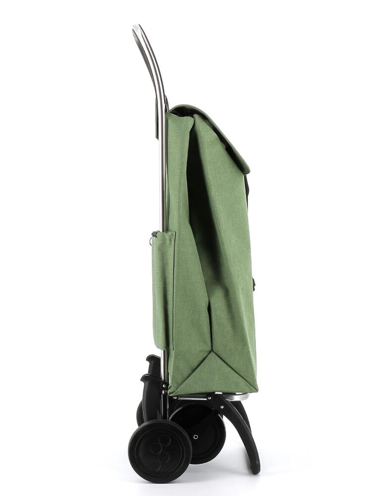 CARRO COMPRA ROLSER IMX382 I-MAX TWEED 4 RUEDAS VERDE