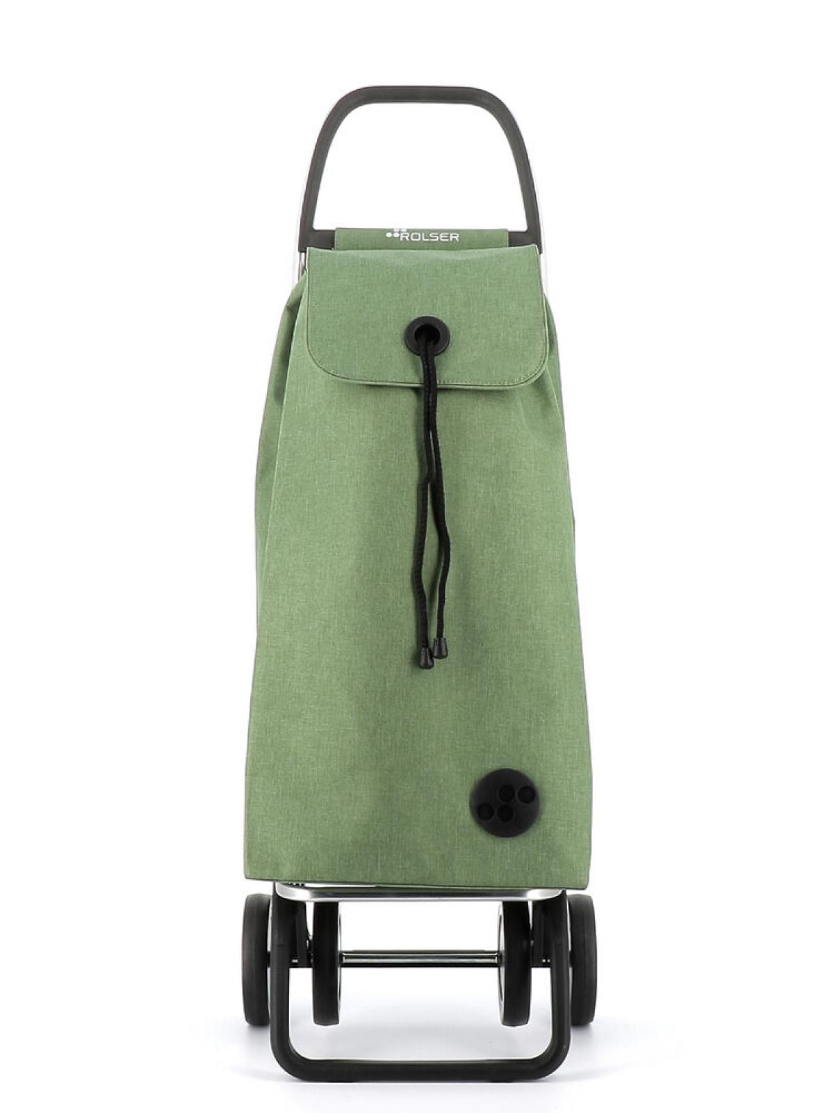 CARRO COMPRA ROLSER IMX382 I-MAX TWEED 4 RUEDAS VERDE