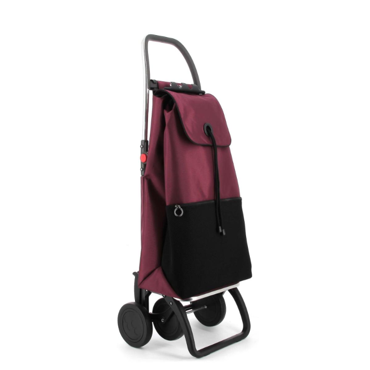 CARRO COMPRA ROLSER IMX502 I-MAX URBAN MF 4L 4 RUEDAS PLEG. BURDEOS