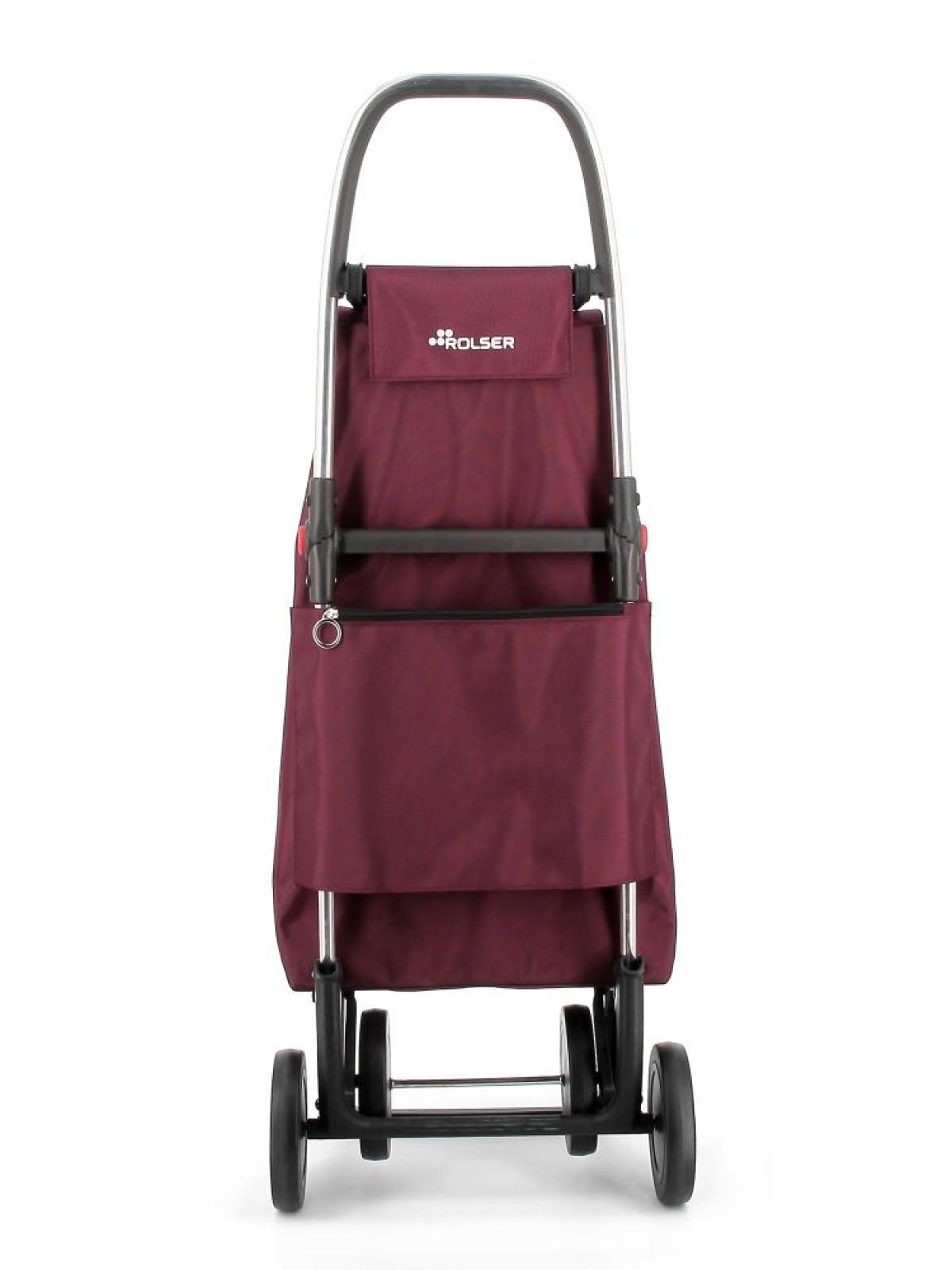 CARRO COMPRA ROLSER IMX502 I-MAX URBAN MF 4L 4 RUEDAS PLEG. BURDEOS
