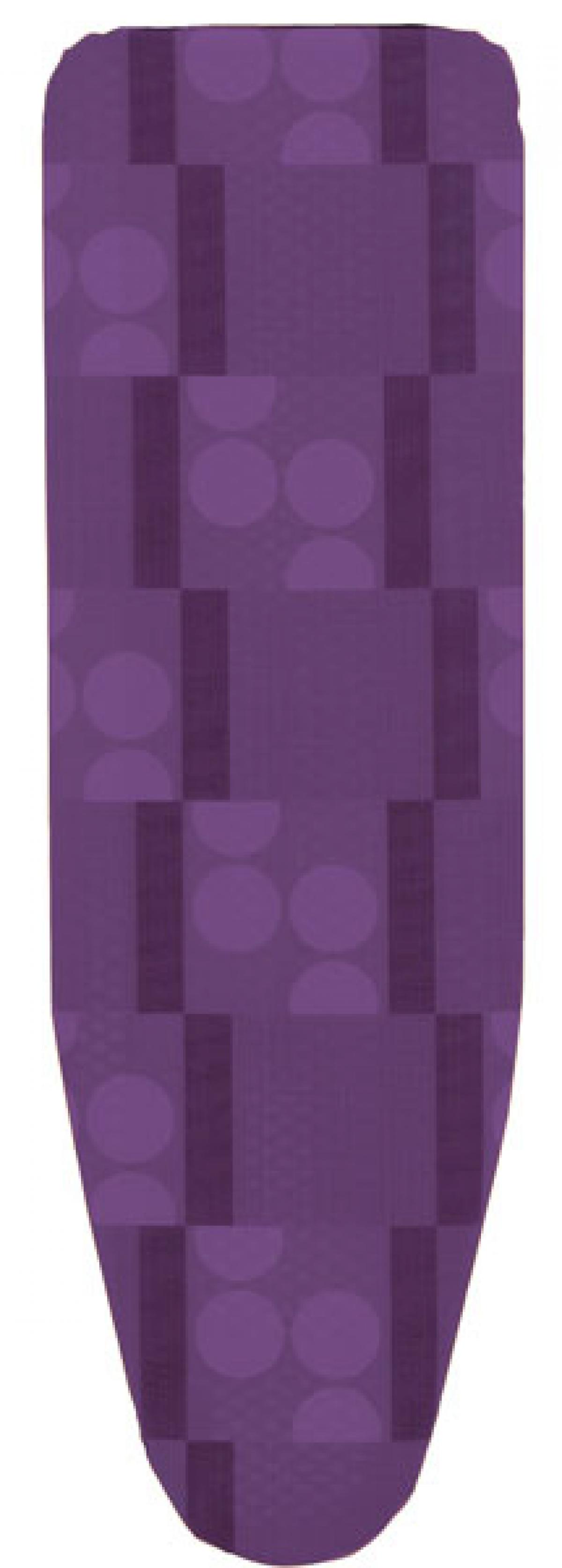 FUNDA T.PLANCHA MULETON LOGOS 120X42 MALVA