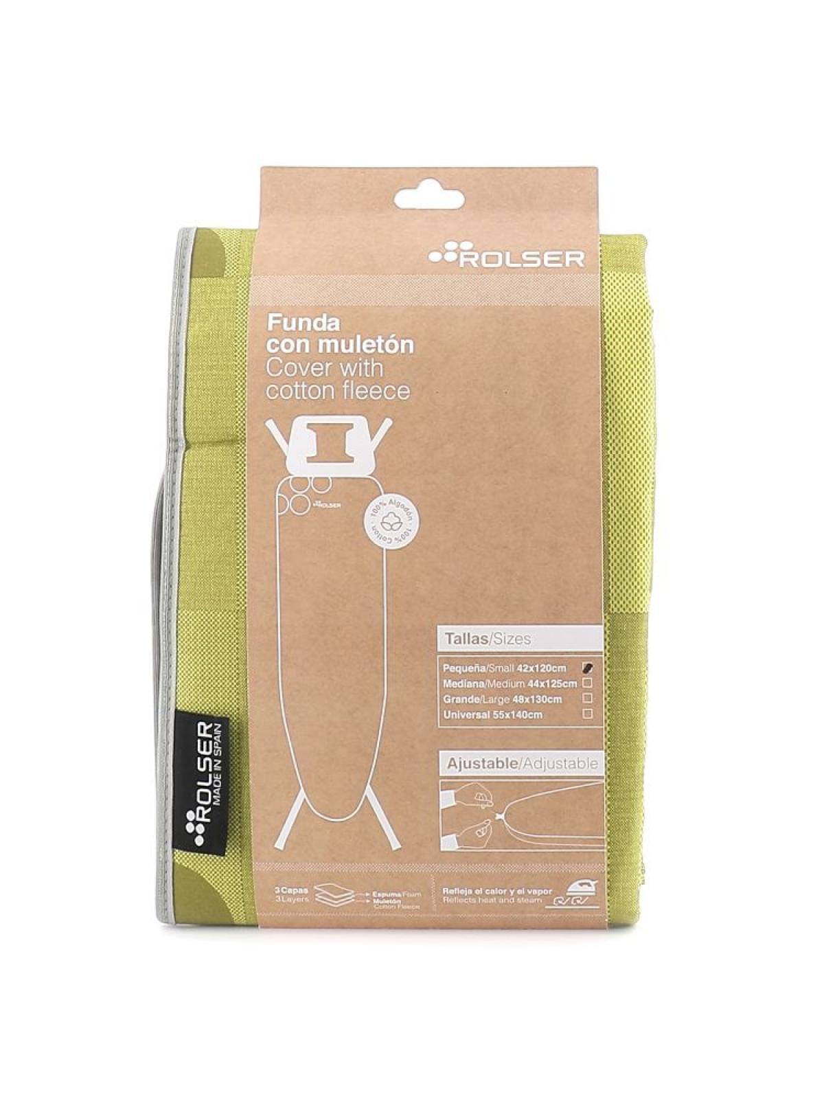 FUNDA T.PLANCHA MULETON LOGOS 120X42 LIMA