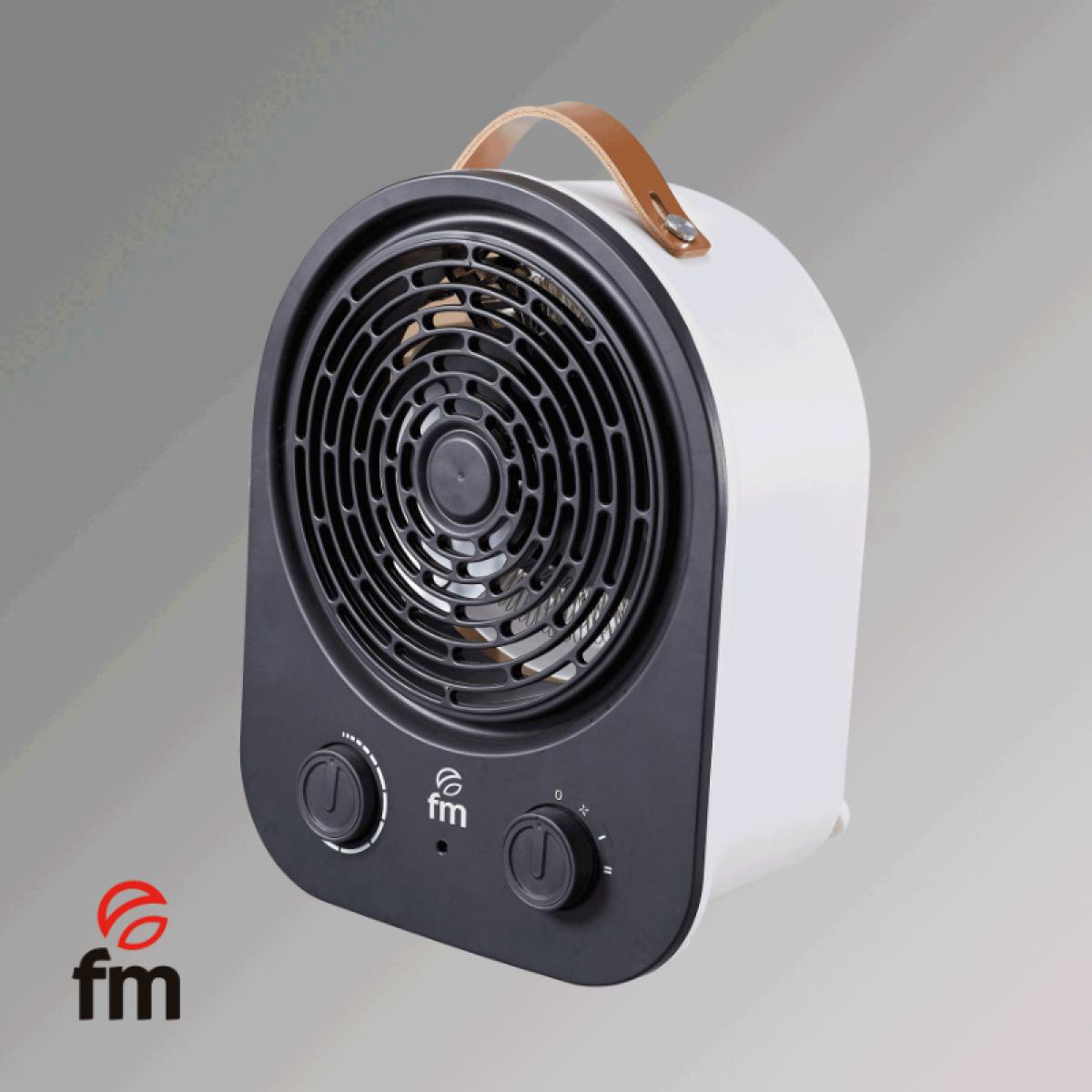 CALEFACTOR FM TH-22 2000W FRIO-CALOR ANTIVUELCO BCO Y NGO