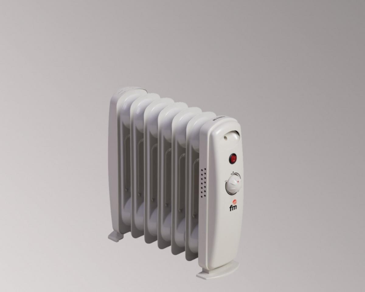 RADIADOR ACEITE FM RW-MINI 7E.900W 34CM ALTO