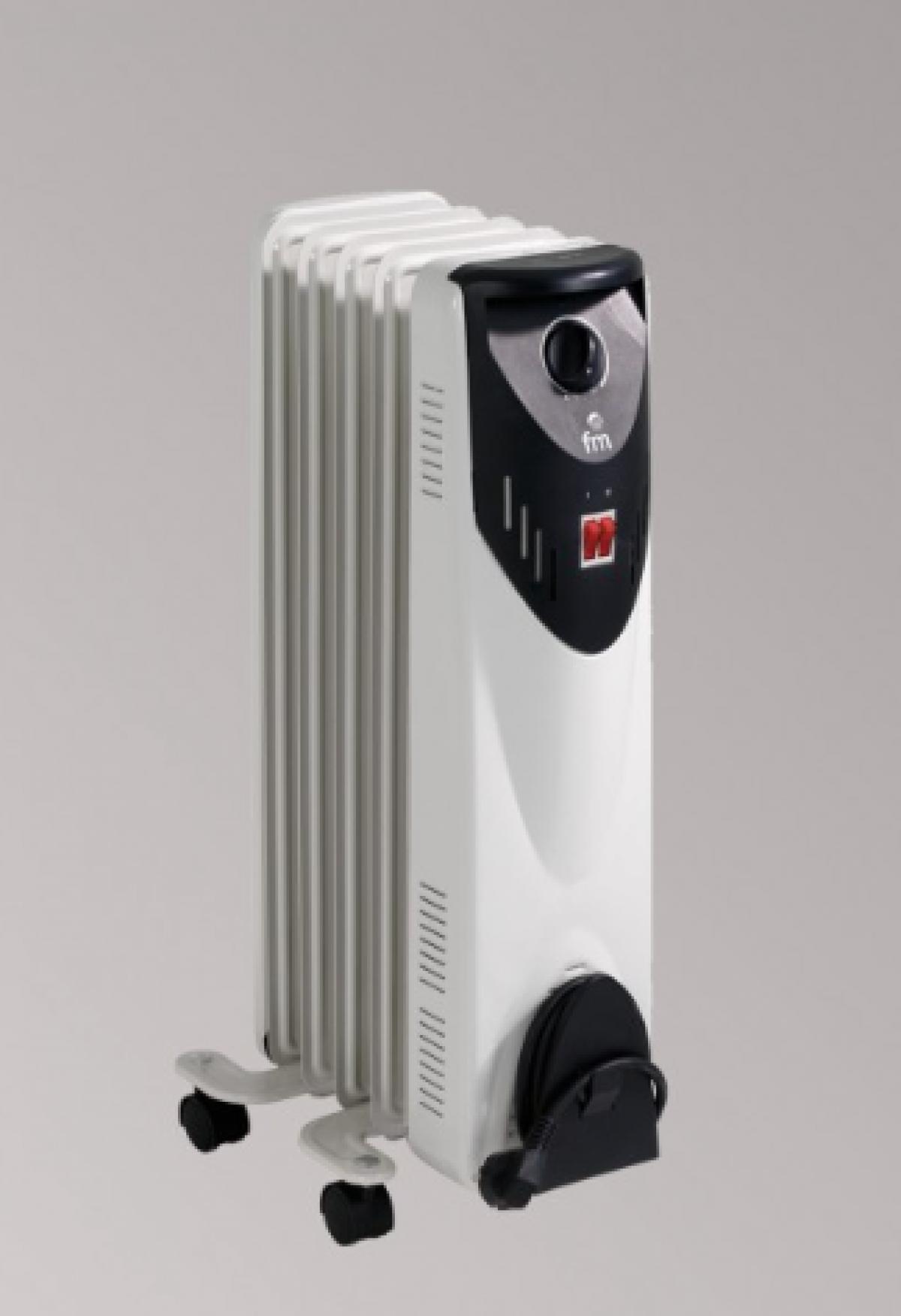 RADIADOR ACEITE FM BR10 1000W 5E.55CM ALTO