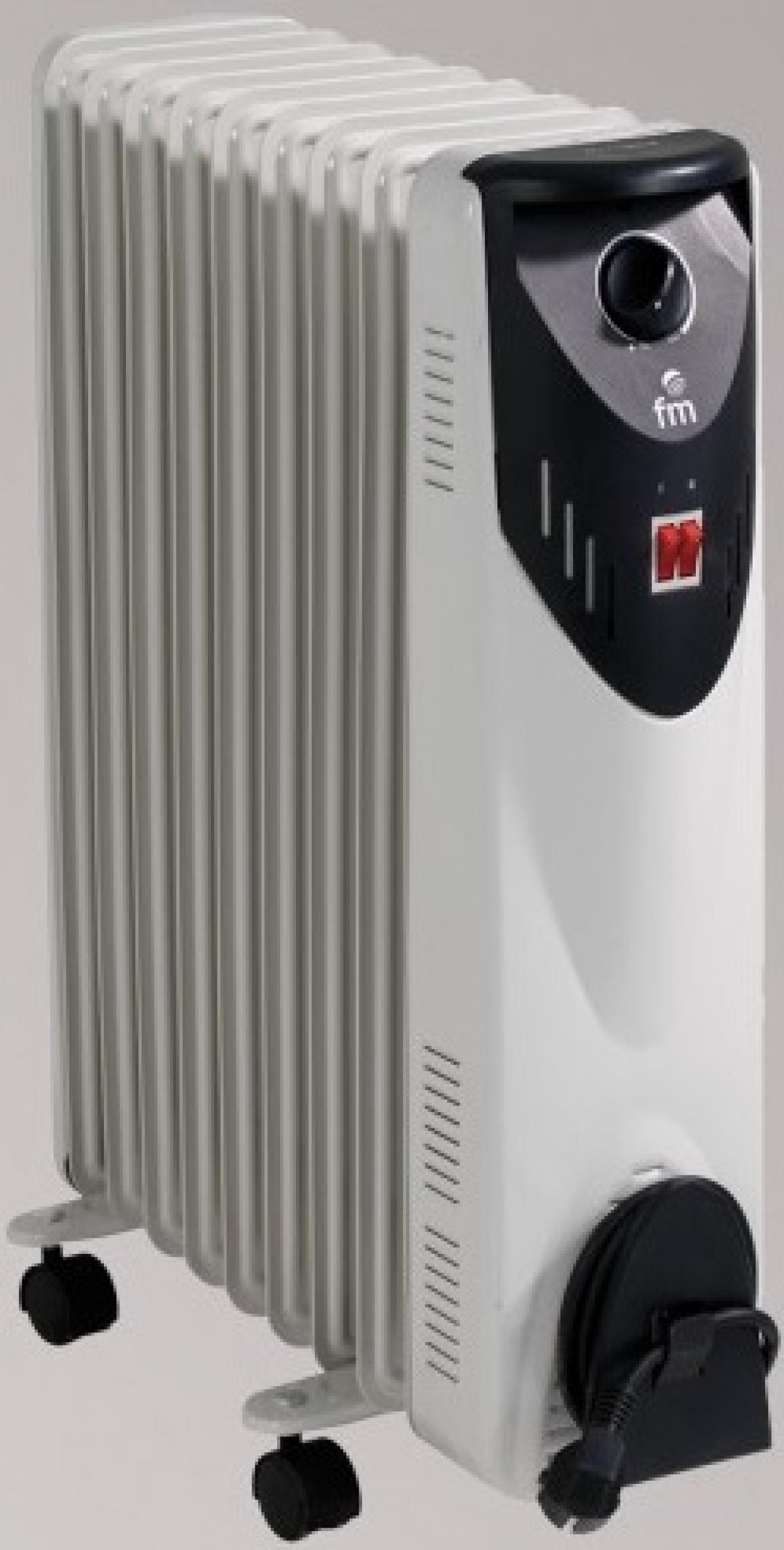 RADIADOR ACEITE FM BR20 2000W 9E 55CM ALTO