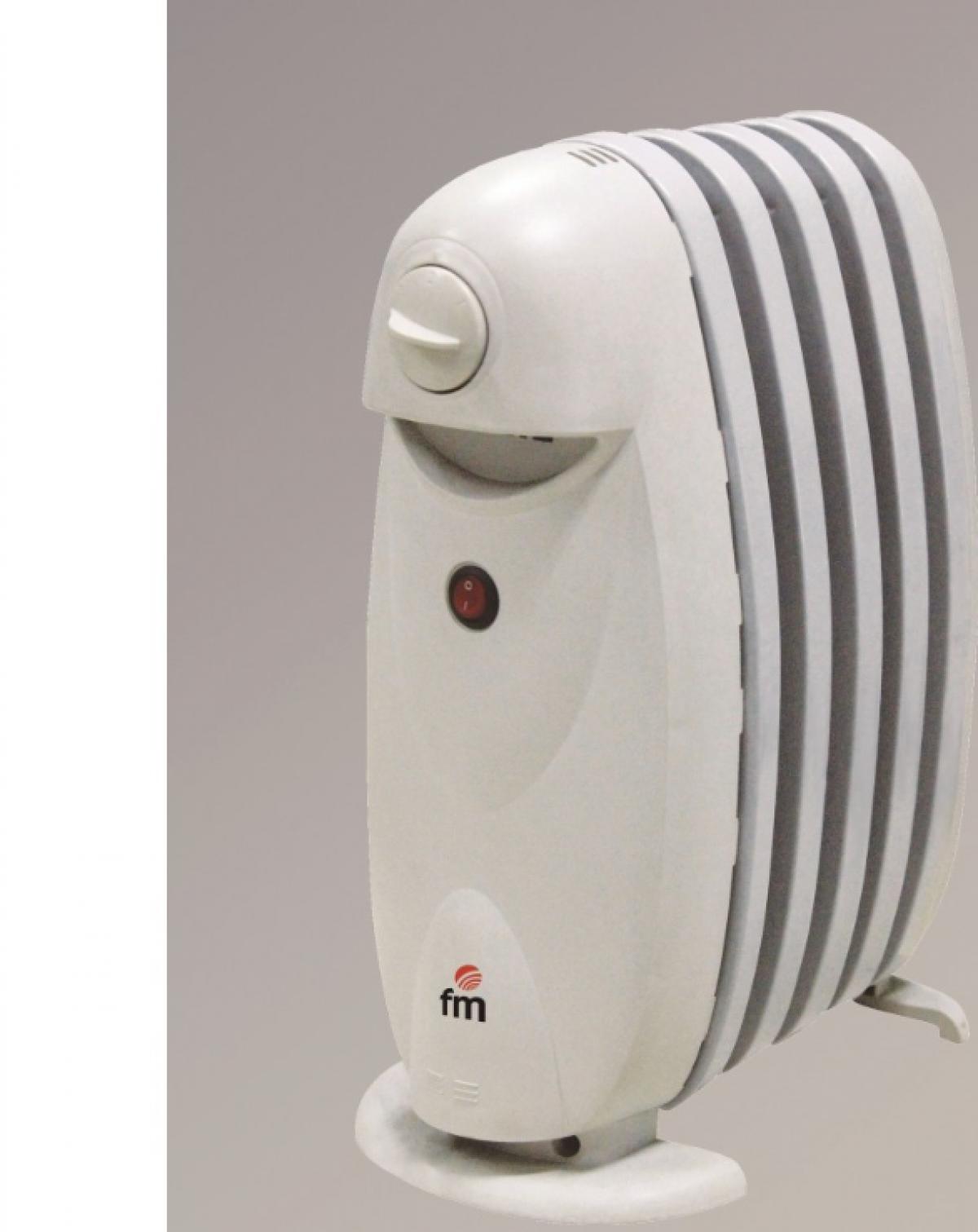 RADIADOR ACEITE FM R5 MINI 600W 39CM SEMICARENADO