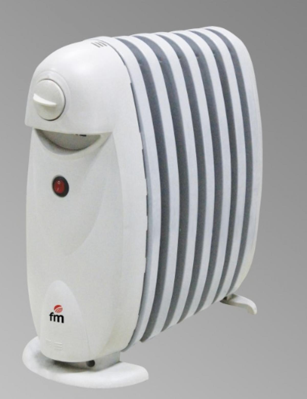 RADIADOR ACEITE FM R7 MINI 800W 39CM SEMICARENADO