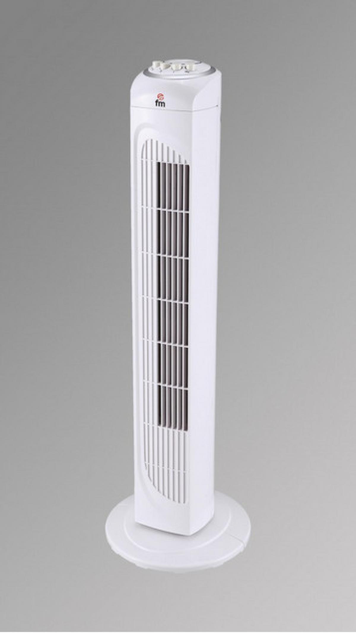 VENTILADOR TORRE FM VTR20 76CM OSCILANTE 45W BCO