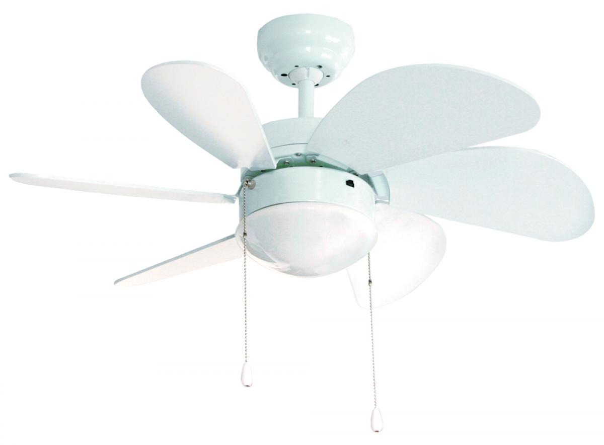 VENTILADOR TECHO FM VT90B 6P 80CM BLANCO