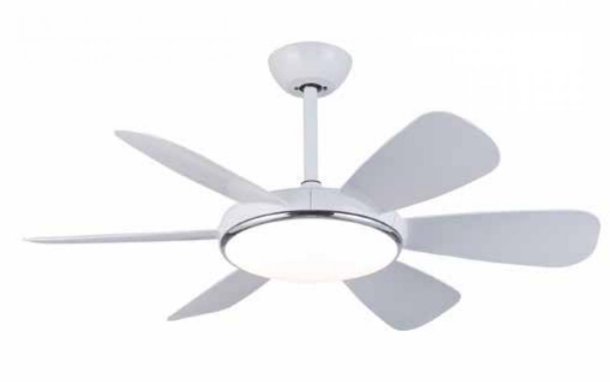 VENTILADOR TECHO FM VT-NIX L 107CM LUZ, MANDO, MOTOR DC