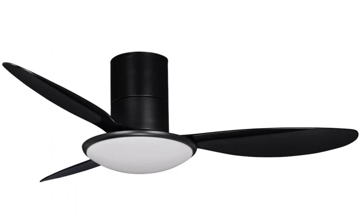 VENTILADOR TECHO FM VT-NIGRA L 132CM LUZ, MANDO, MOTOD DC