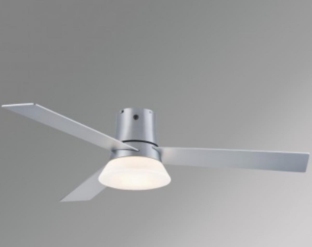 VENTILADOR TECHO FM VT-COSMOS 132CM LUZ, MANDO, SILVER