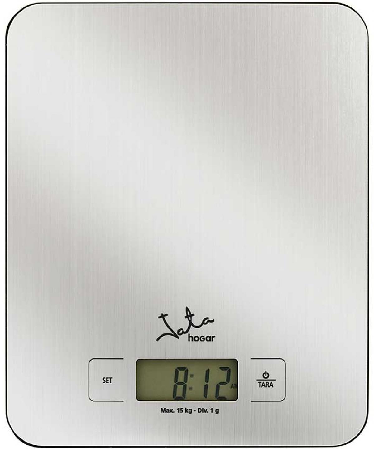 BALANZA COCINA JATA 719 DIG.24X20 INOX 15KG