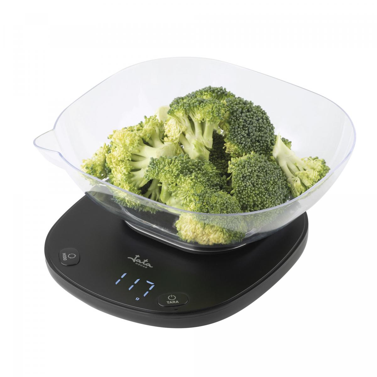 BALANZA COCINA JATA HOGAR HBAL1709 5KG C-BOL LED