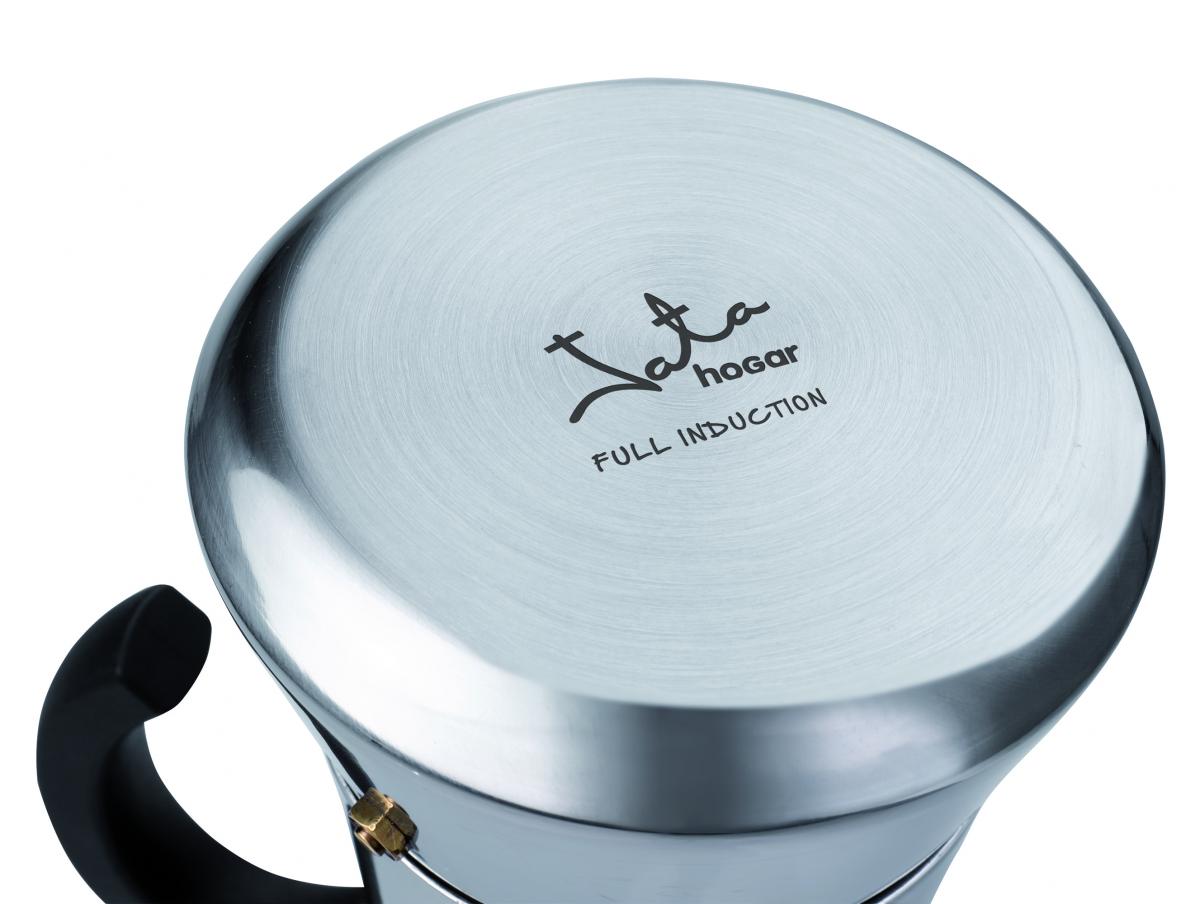 CAFETERA ITALIANA JATA CAX104 ODIN 4 TAZAS INOX