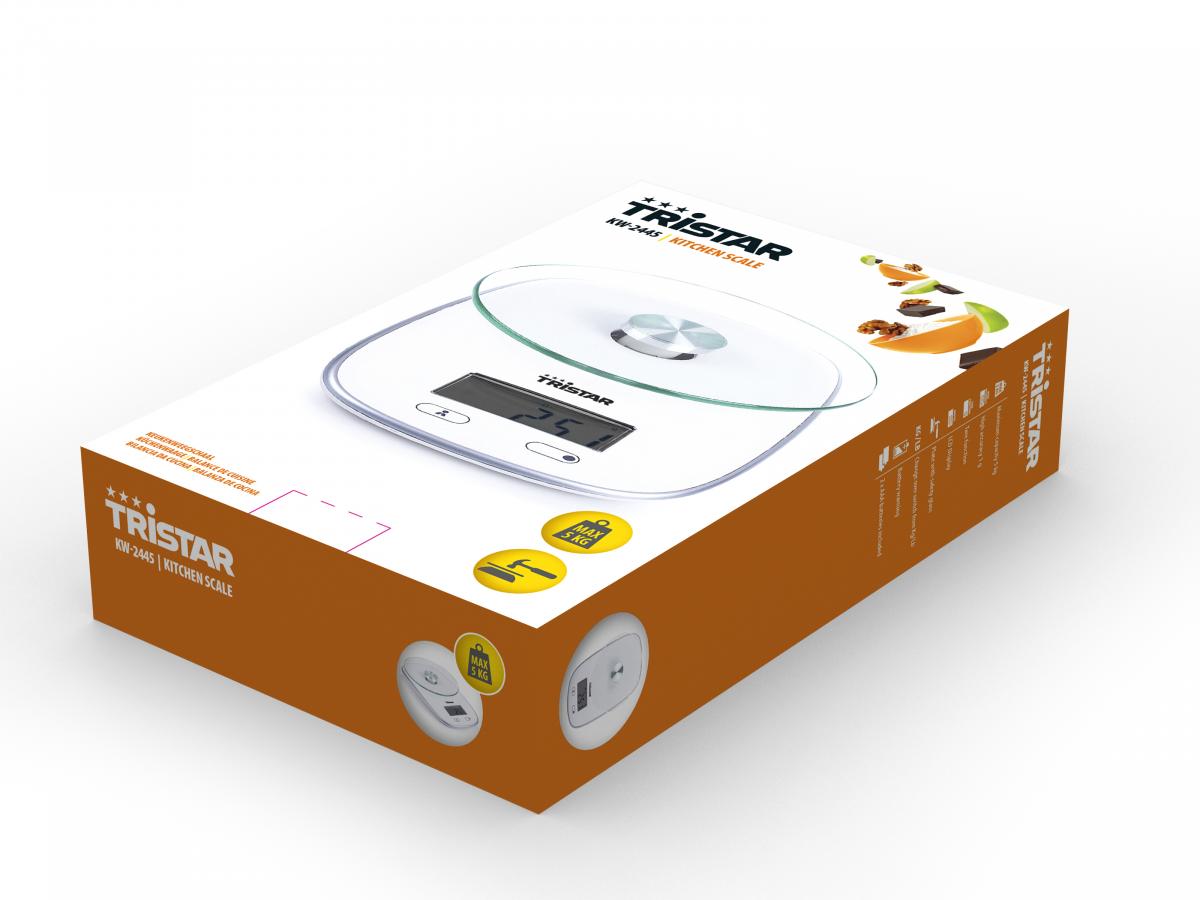 BALANZA COCINA TRISTAR KW2445 5 KG. LCD