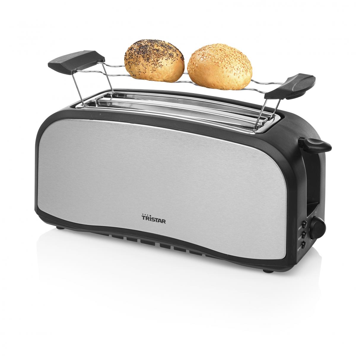 TOSTADOR TRISTAR BR1046 LARGO 2 RANURAS INOX