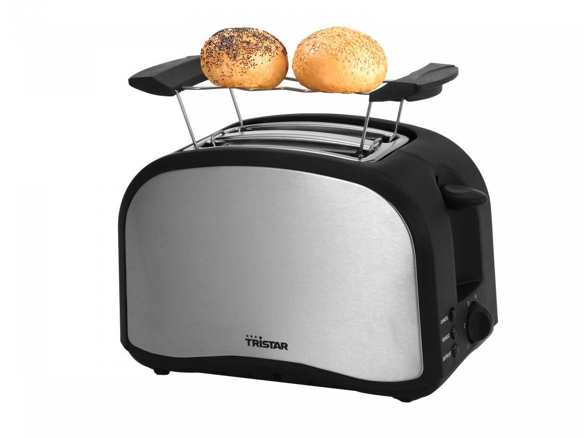 TOSTADOR TRISTAR BR1022 PAN MOLDE INOX 2 RANURAS