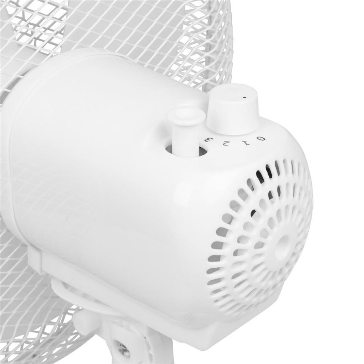 VENTILADOR SOBREMESA TRISTAR VE5724 30CM OSCILANTE BCO.