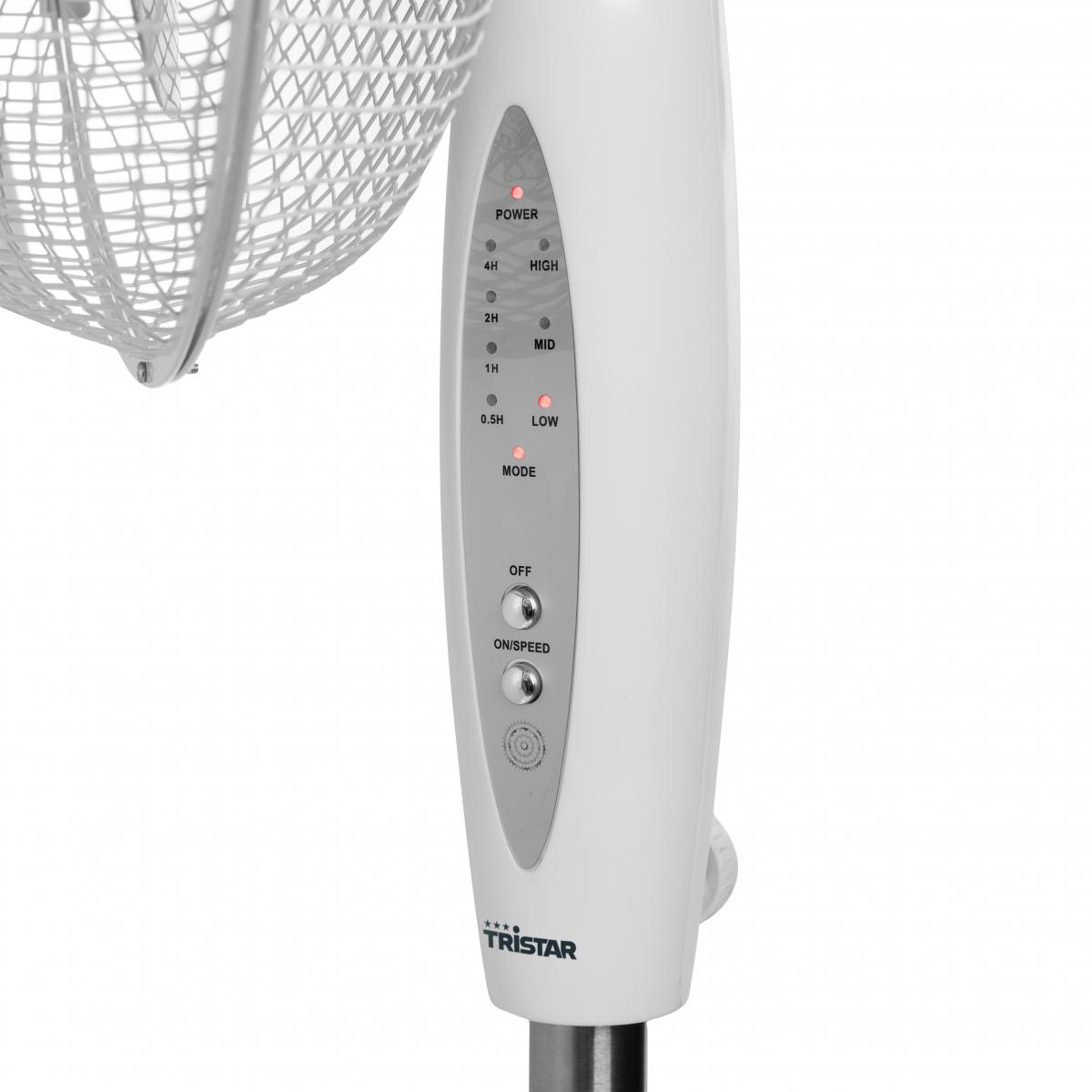 VENTILADOR PIE TRISTAR VE5898 40CM 45W C-MANDO BCO.