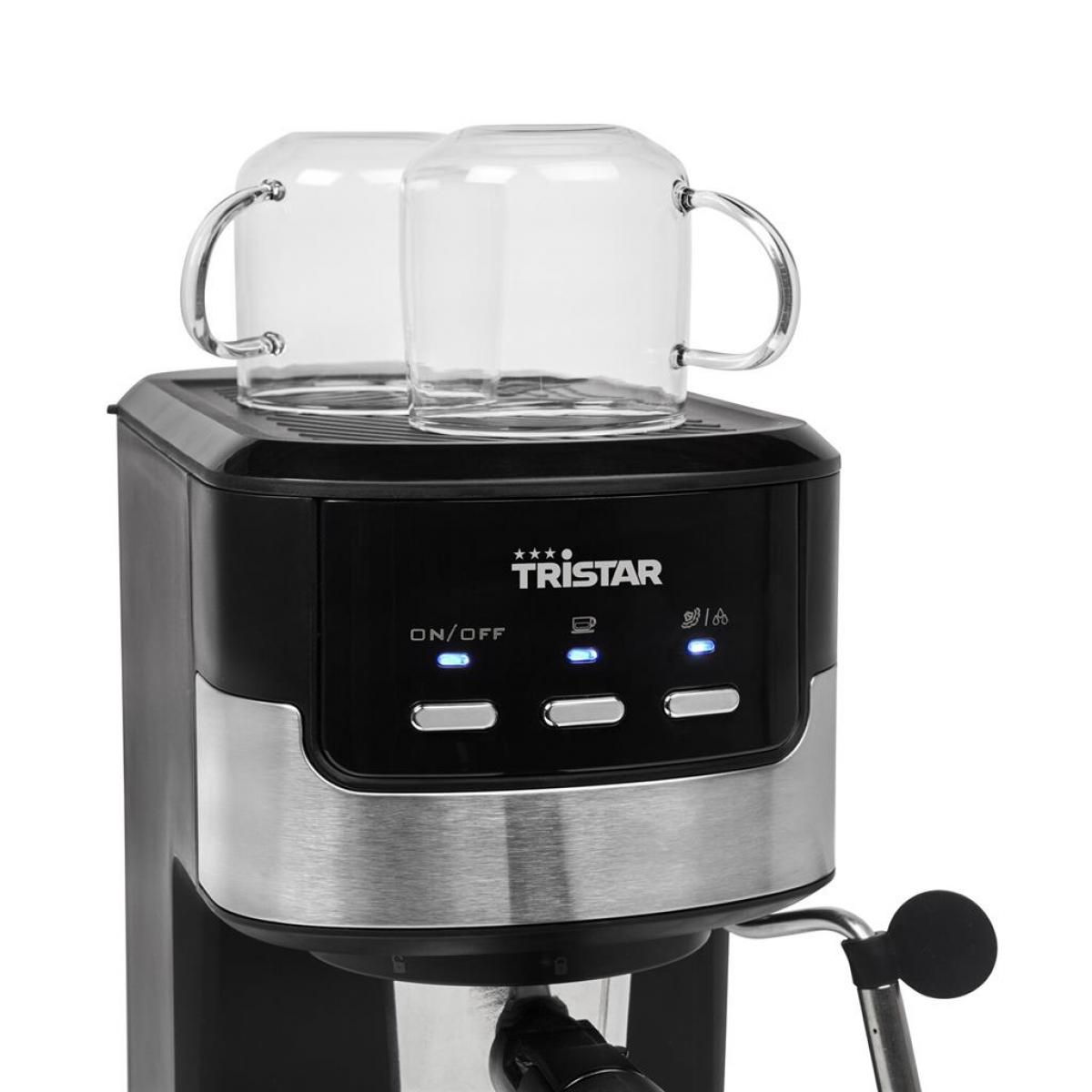 CAFETERA EXPRESS TRISTAR CM-2278 DUAL 20BAR MOLIDO-CAPSULAS NESPRESSO 1100W