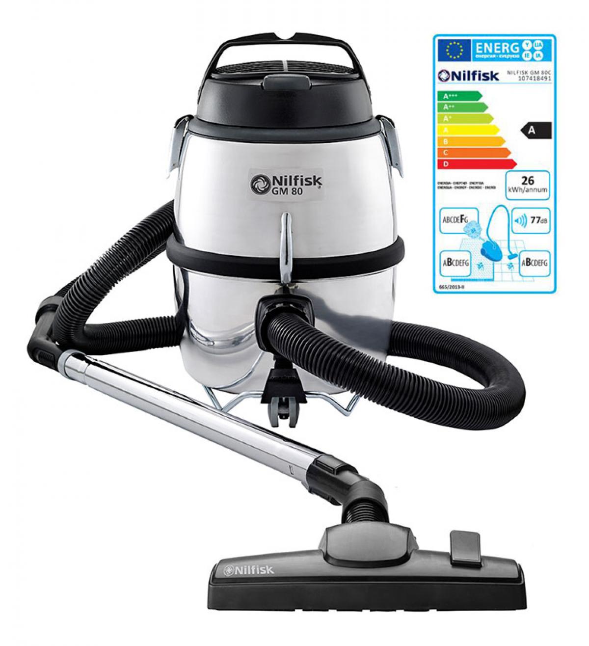 ASPIRADOR NILFISK GM80C 900W A SUCC.B 12L