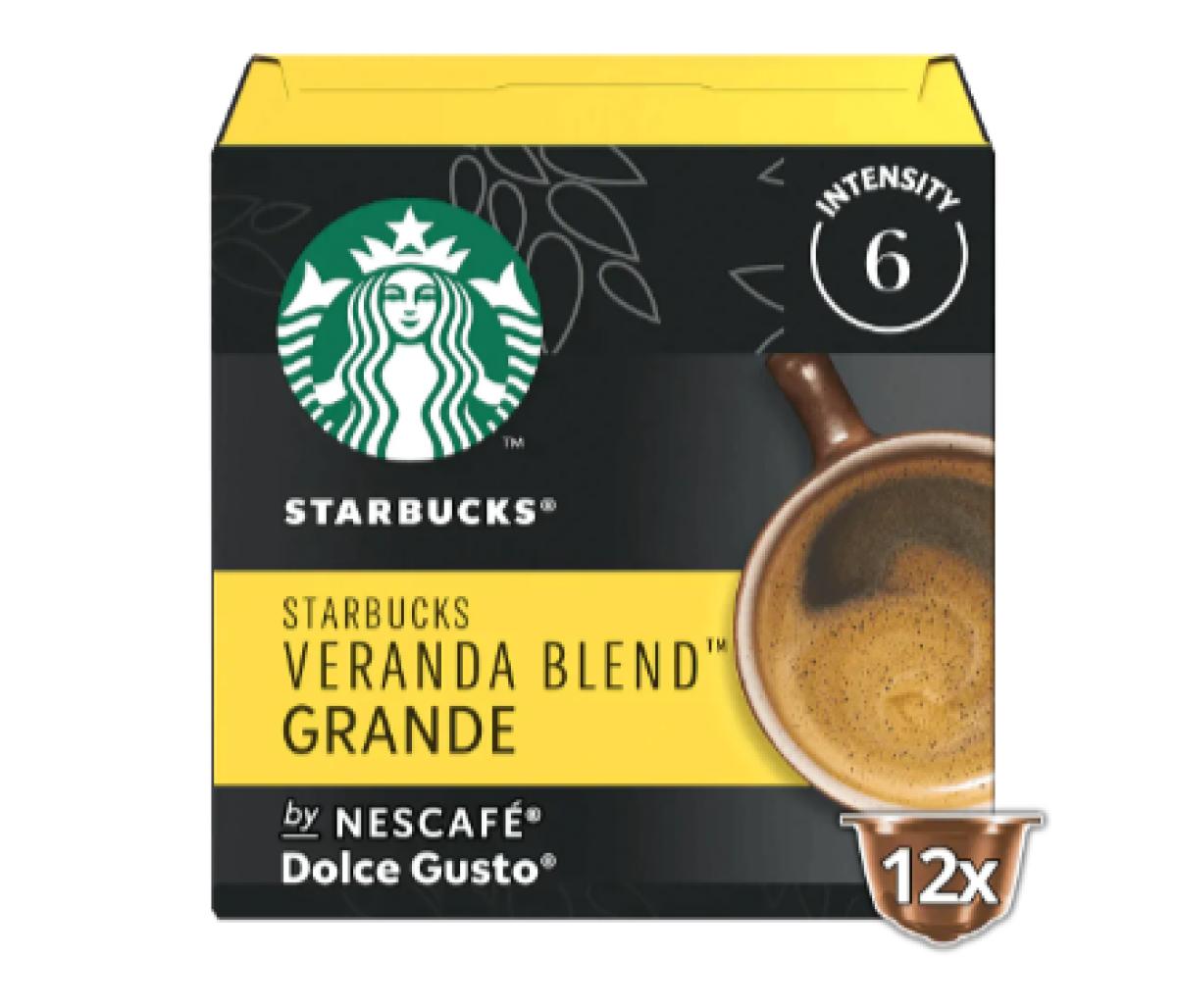 CAJA 3 PAQ.DOLCE GUSTO STARBUCKS BLONDE VERANA 12398629