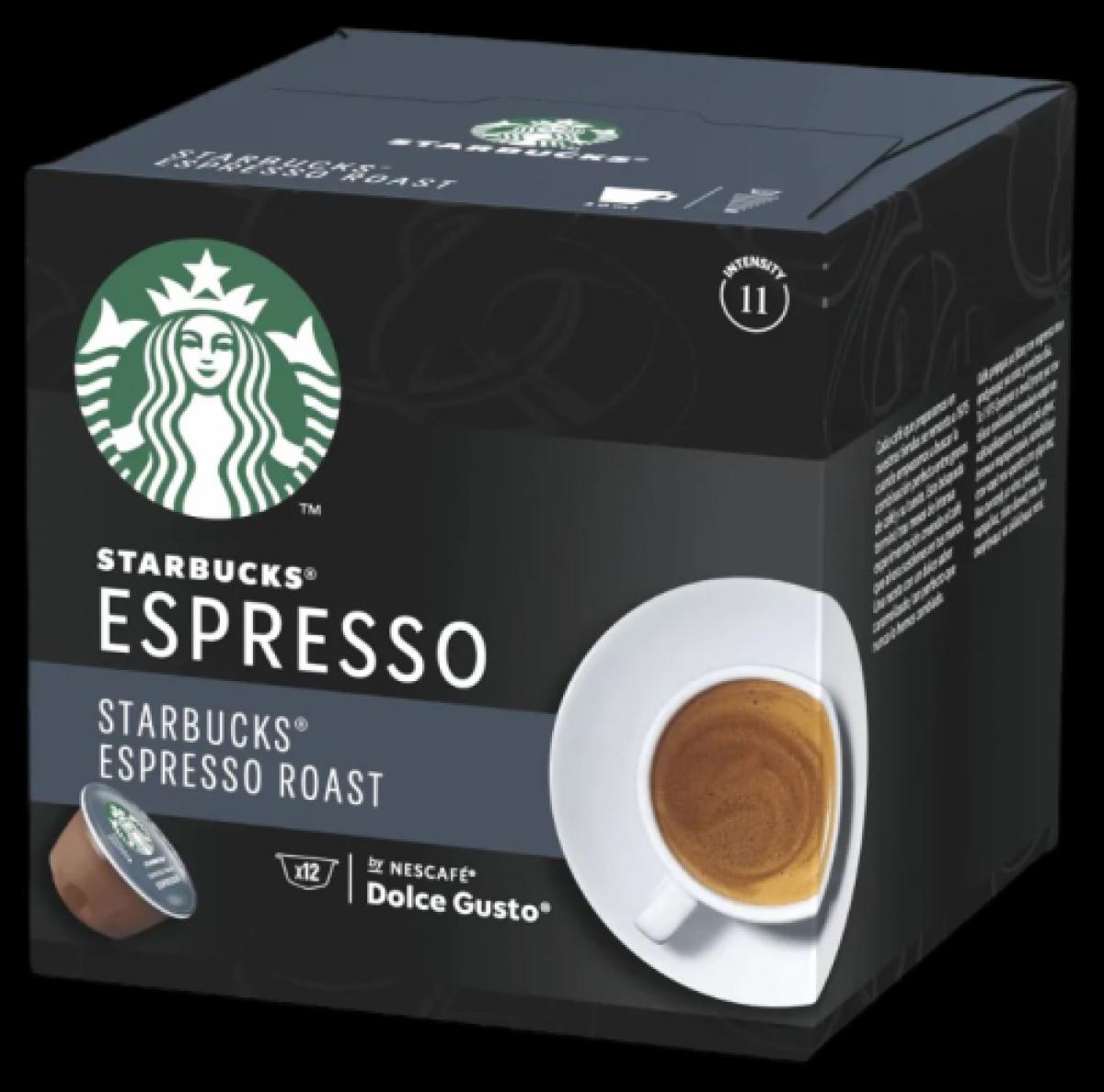 CAJA 3 PAQ.DOLCE GUSTO STARBUCKS DARK EXPRESSO ROAST 12398574