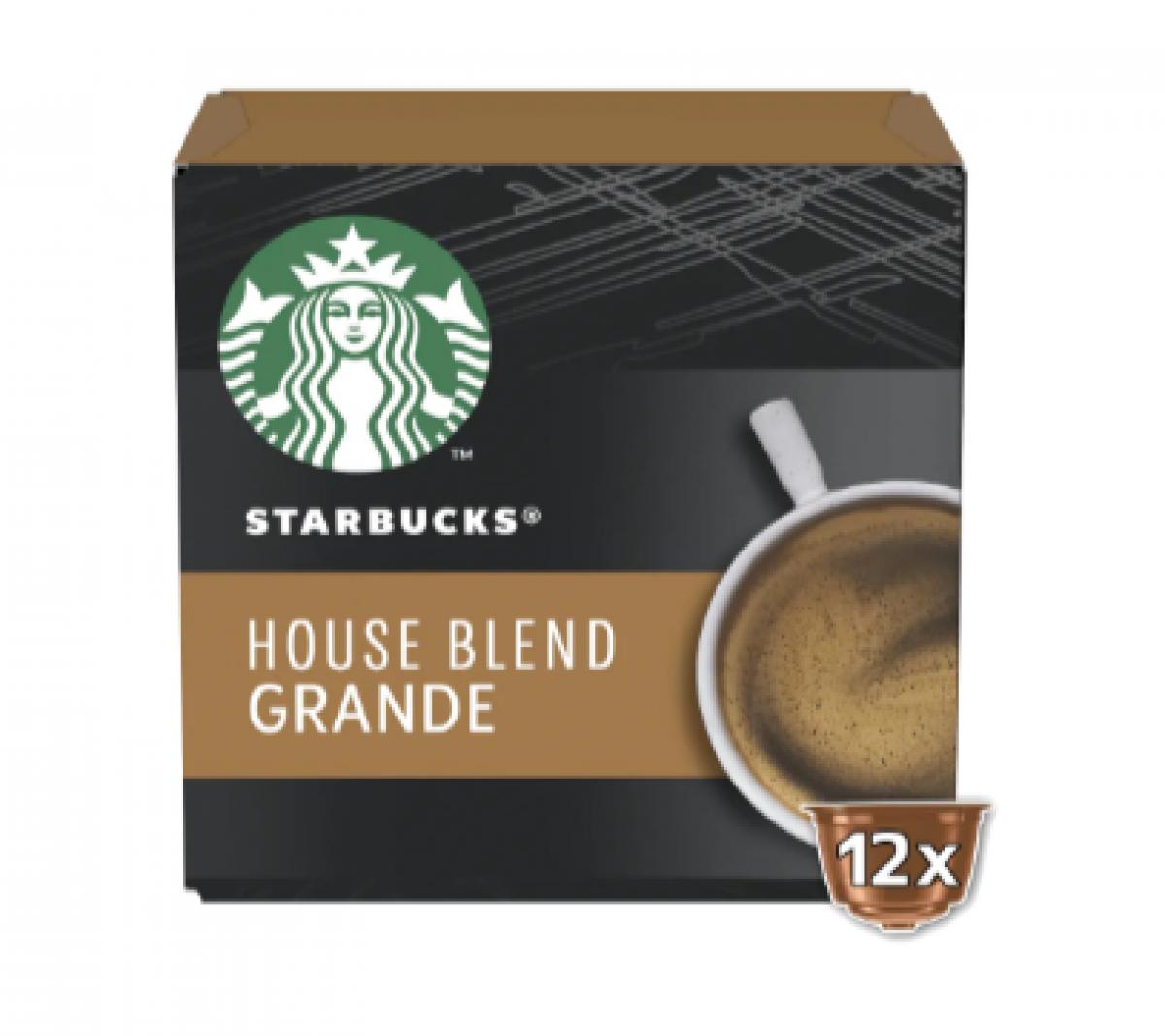 CAJA 3 PAQ.DOLCE GUSTO STARBUCKS MEDIUM HOUSE 12532608