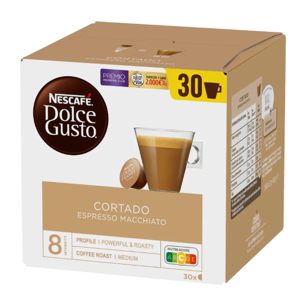 CAJA 3PAQ.30CAP. DOLCE GUSTO CORTADO 12405893