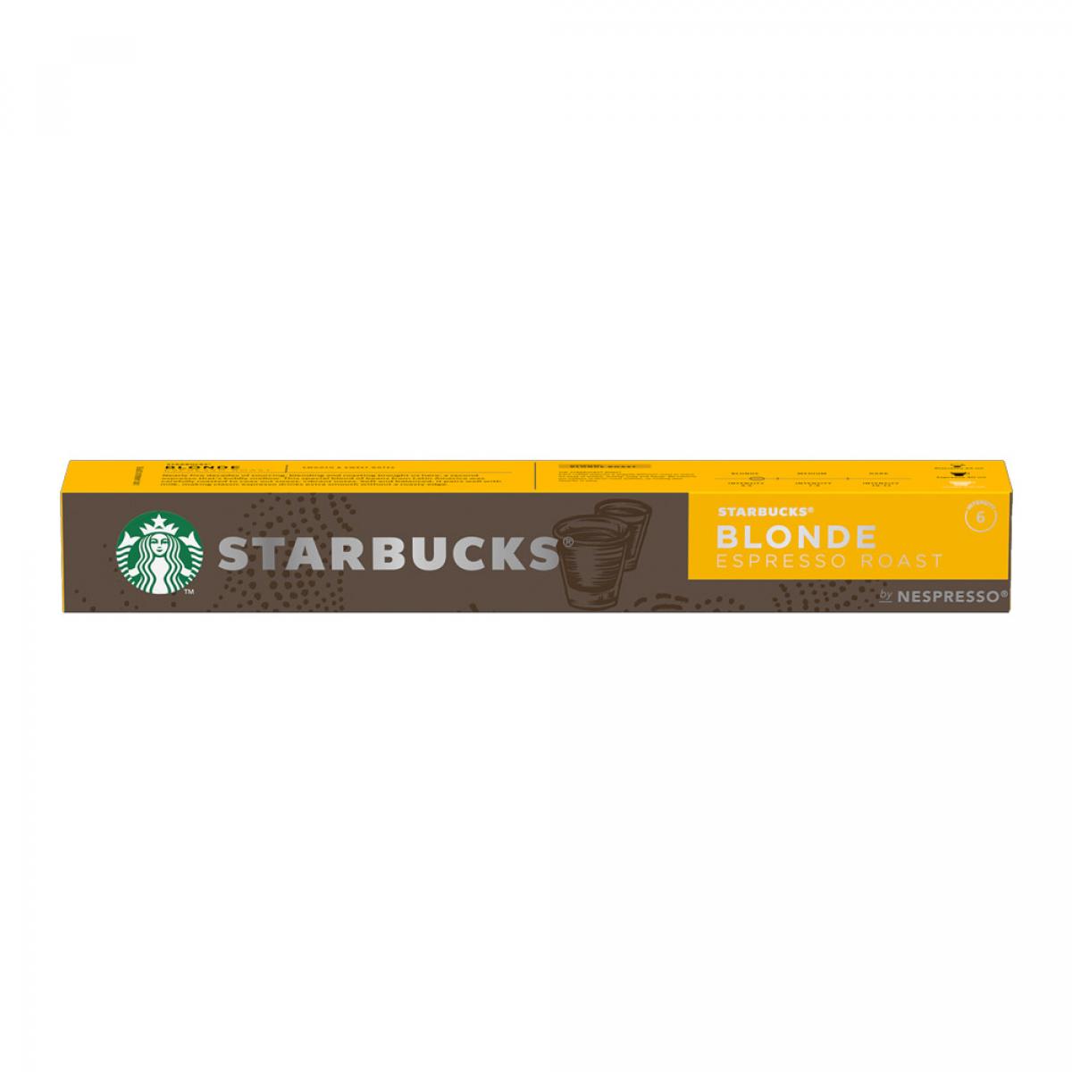 PAQ.10CAPS.NESPRESSO STARBUCKS NPS BLONDE ESPRESSO 6200793