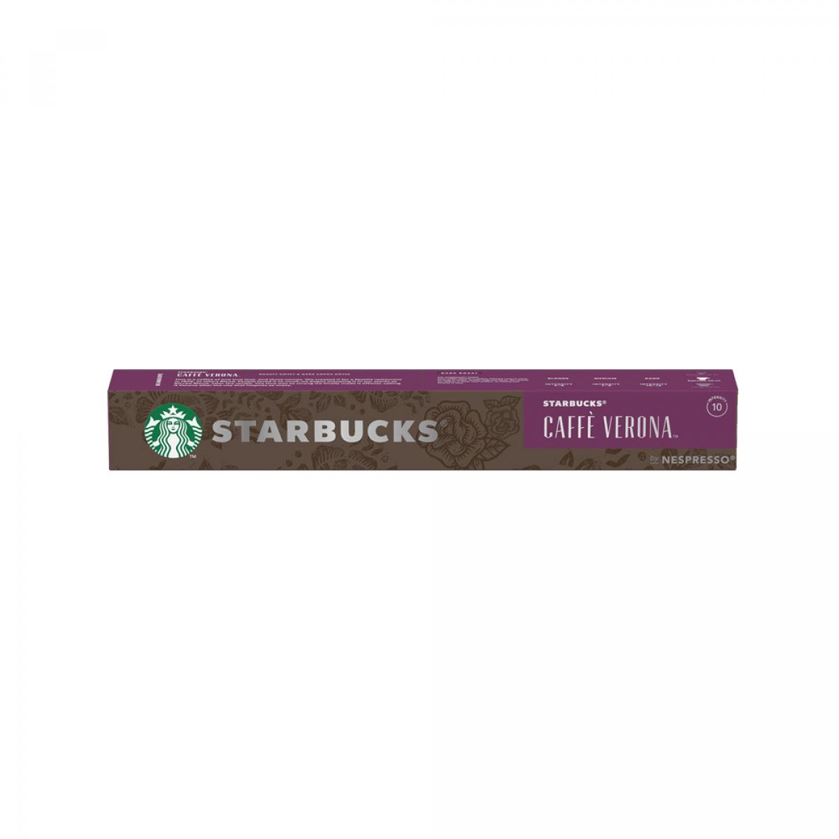 PAQ.10CAPS.NESPRESSO STARBUCKS NPS CAFE VERONA 6200293
