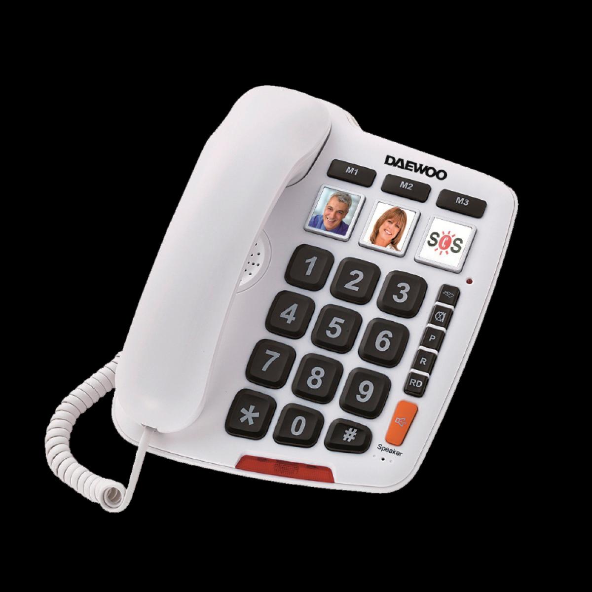 TELEFONO BIPIEZA DAEWOO DTC760 T.GRANDE+FOTOS
