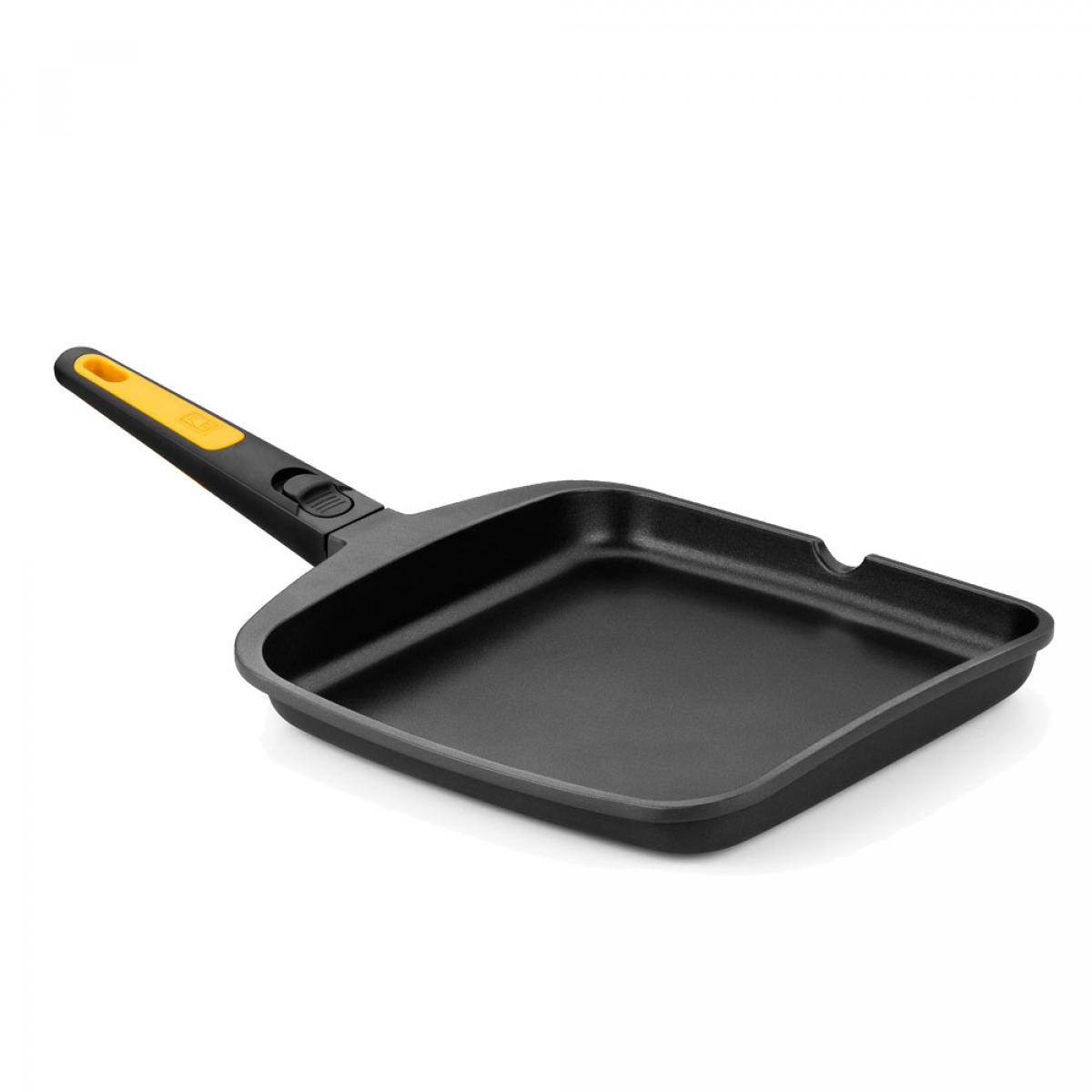 SARTEN GRILL BRA FAST CLICK 28X28 LISA IND.DESMONT