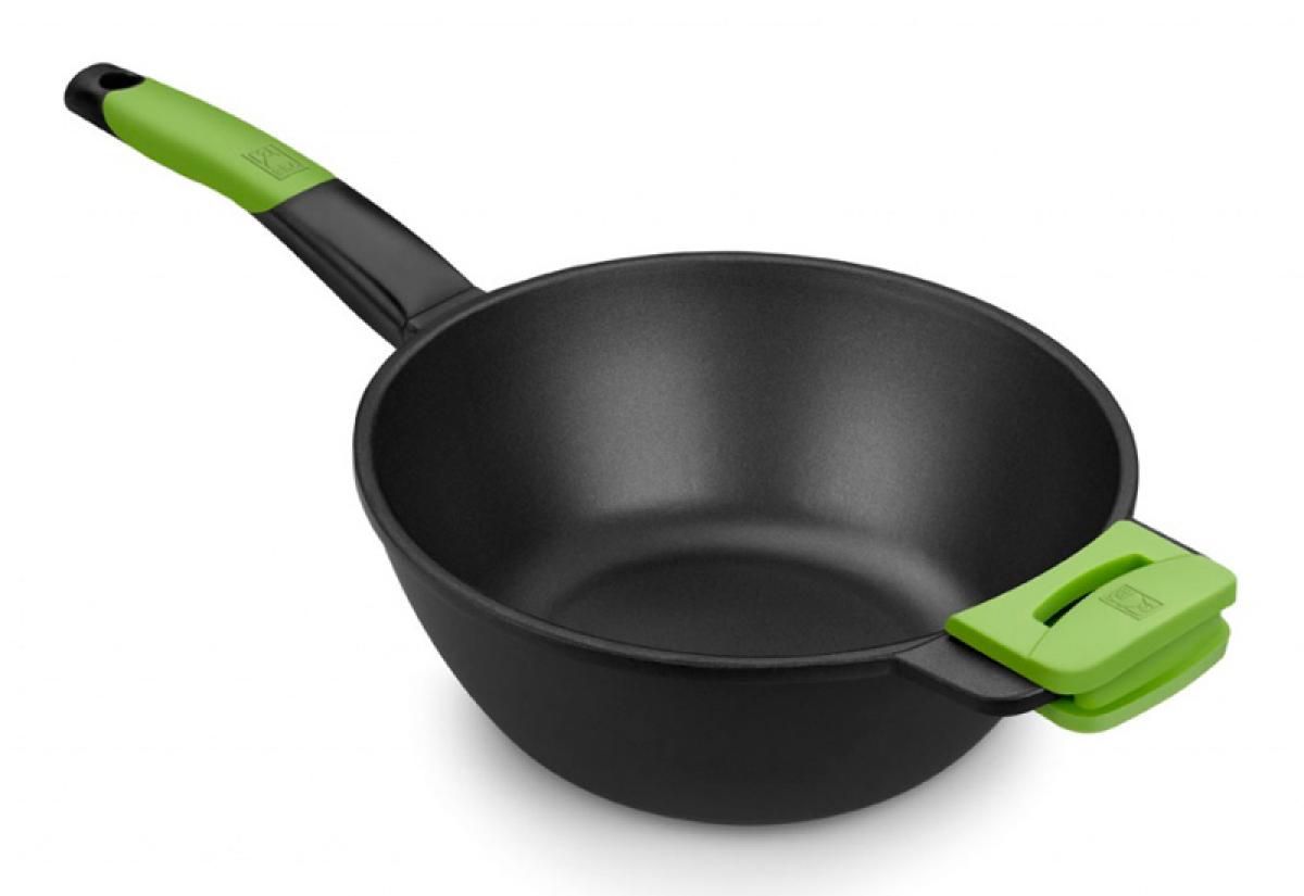 CACEROLA WOK PRIOR 24CM IND.CON MANGO