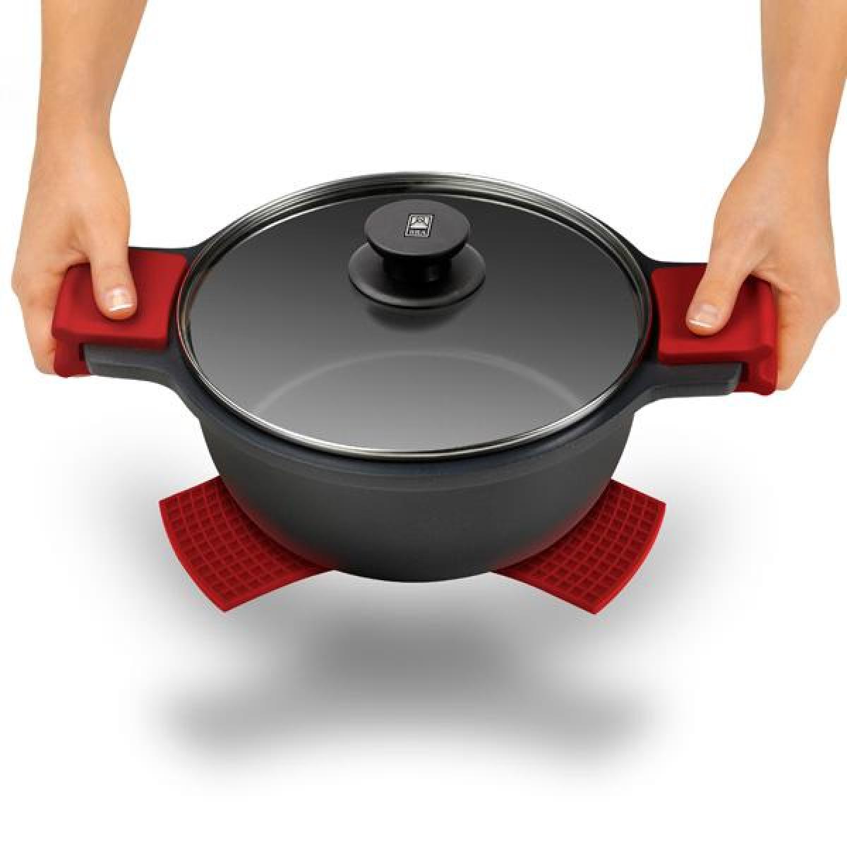 SALVAMANTE.BRA 3EN1 SILIC.IMAN.2UD ROJO A191003