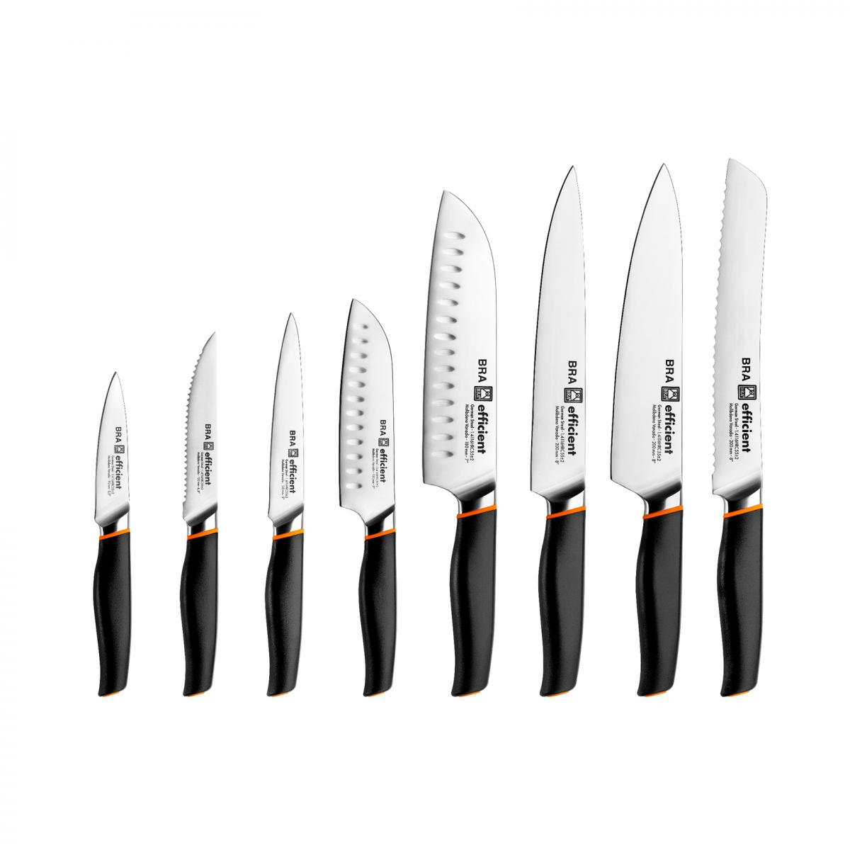 CUCHILLO SANTOKU BRA EFFICIENT 198004 180MM