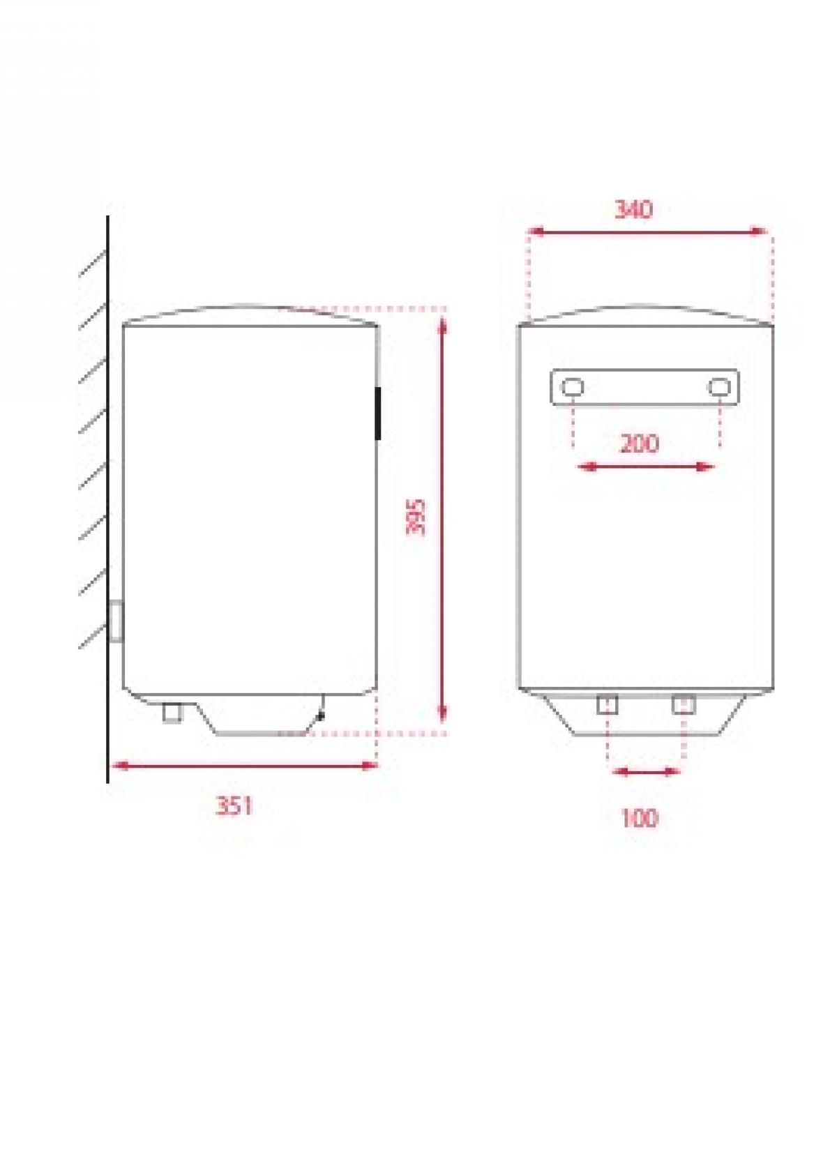 TERMO ELECTRICO TEKA EWH100C 100L BCO 111720004