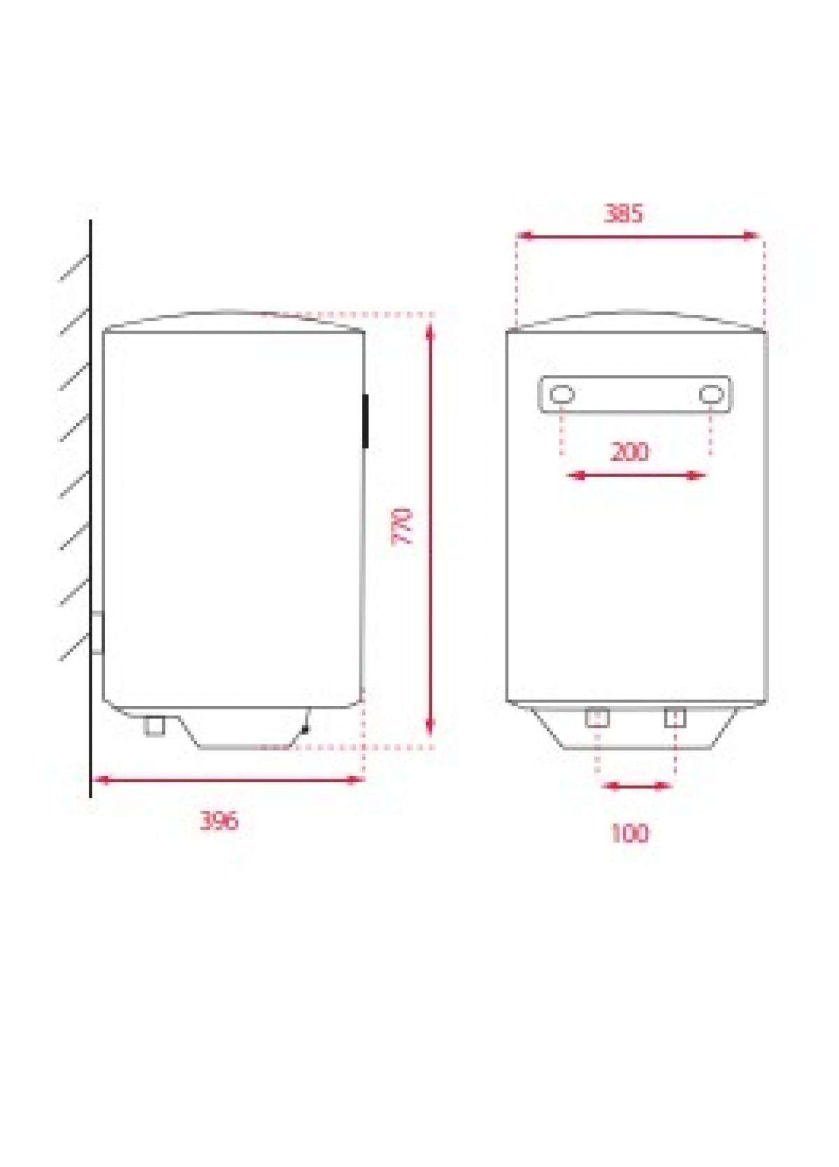 TERMO ELECTRICO TEKA EWH50C (WHB50LV) 50L BCO.111720002