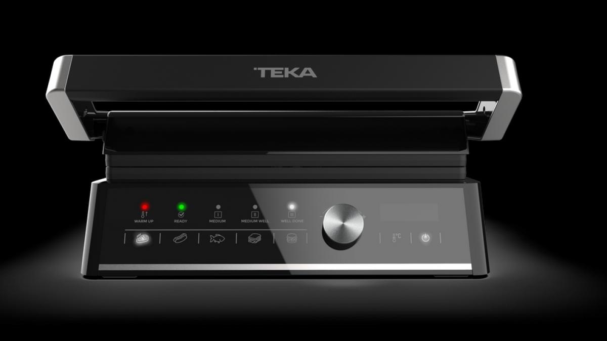 GRILL TEKA 111510000 28,5X22,5CM 2000W PLACAS EXTRAIB.APERT.180º