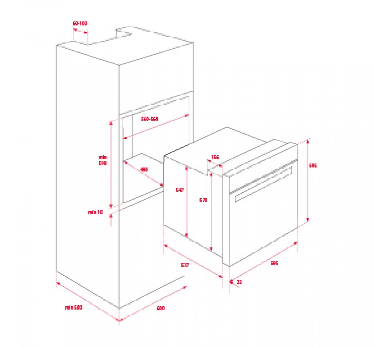 HORNO TEKA HSB610BK MULTI.6 A 70L NGO 41560114